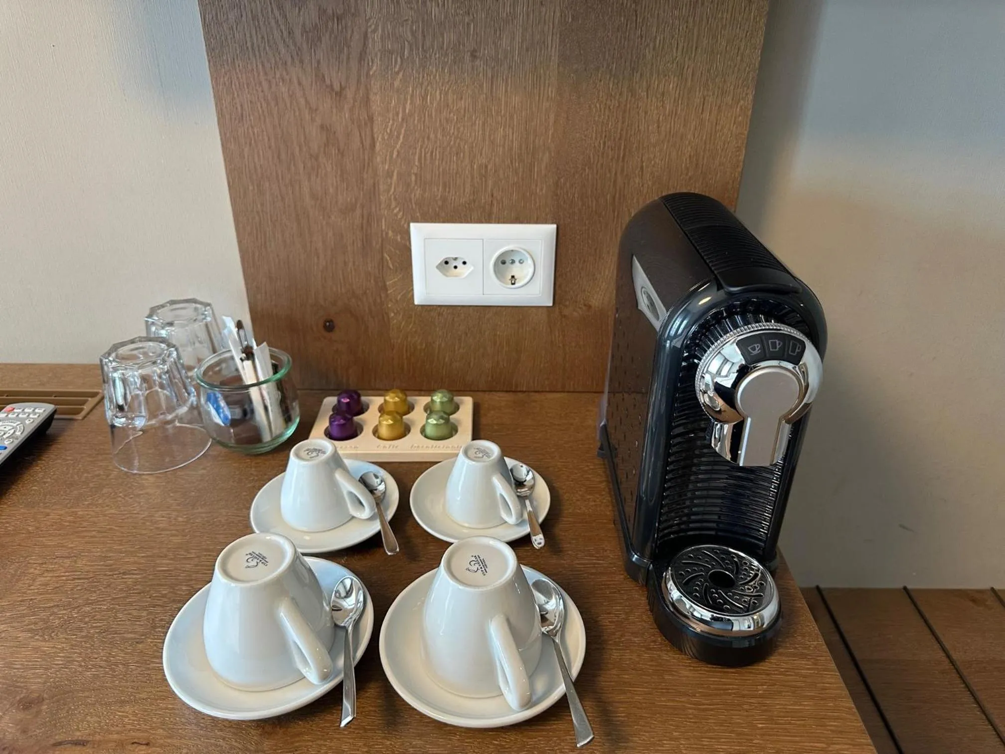 Coffee/tea facilities in Hotel Bären