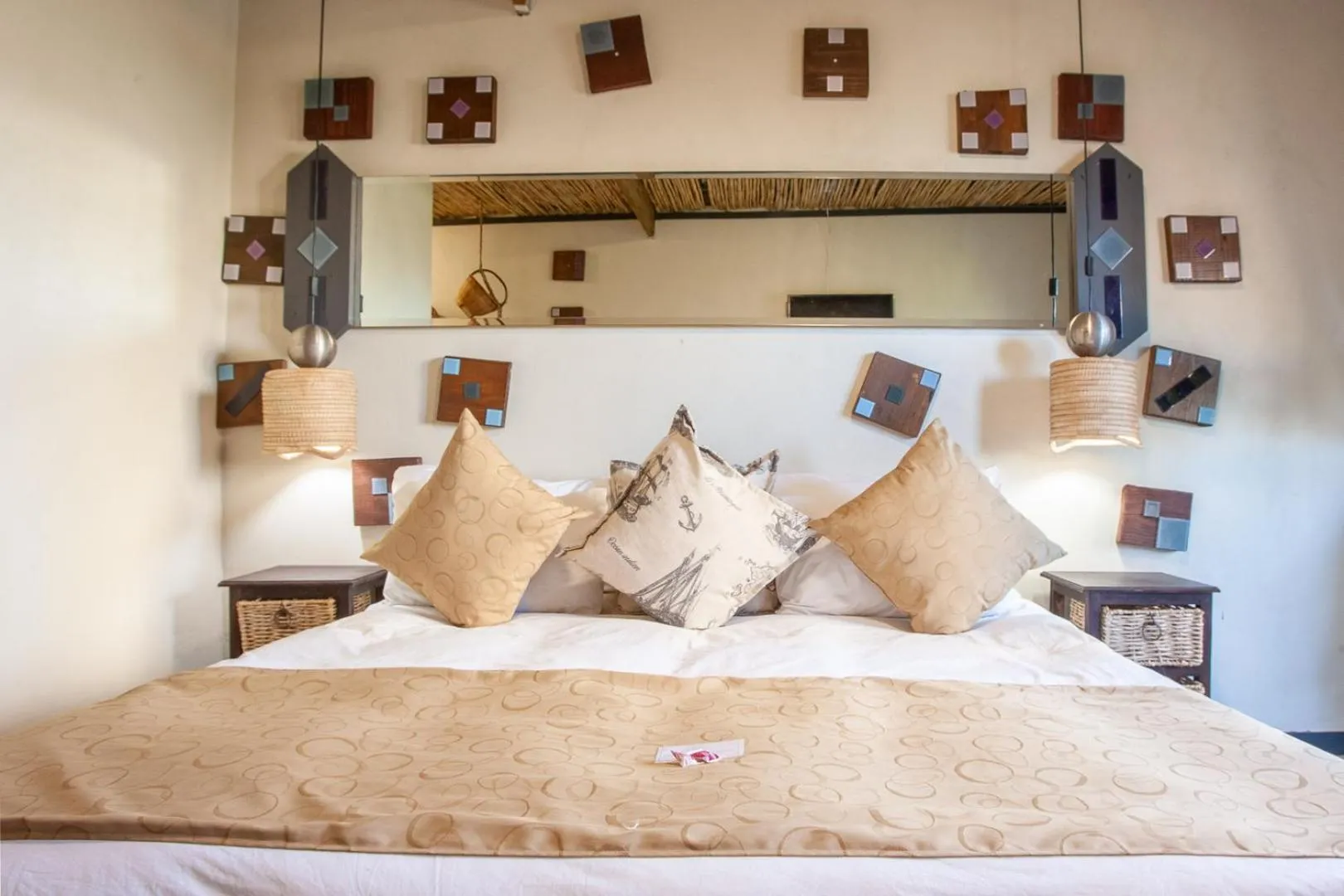 Bed in Bedrock Guest Studios