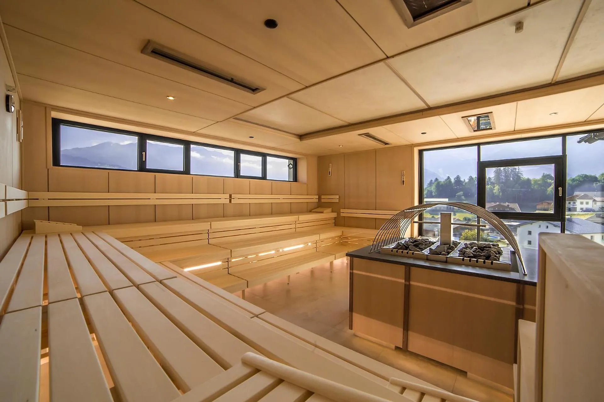 Sauna in Alpen-Herz Romantik & Spa - Adults Only