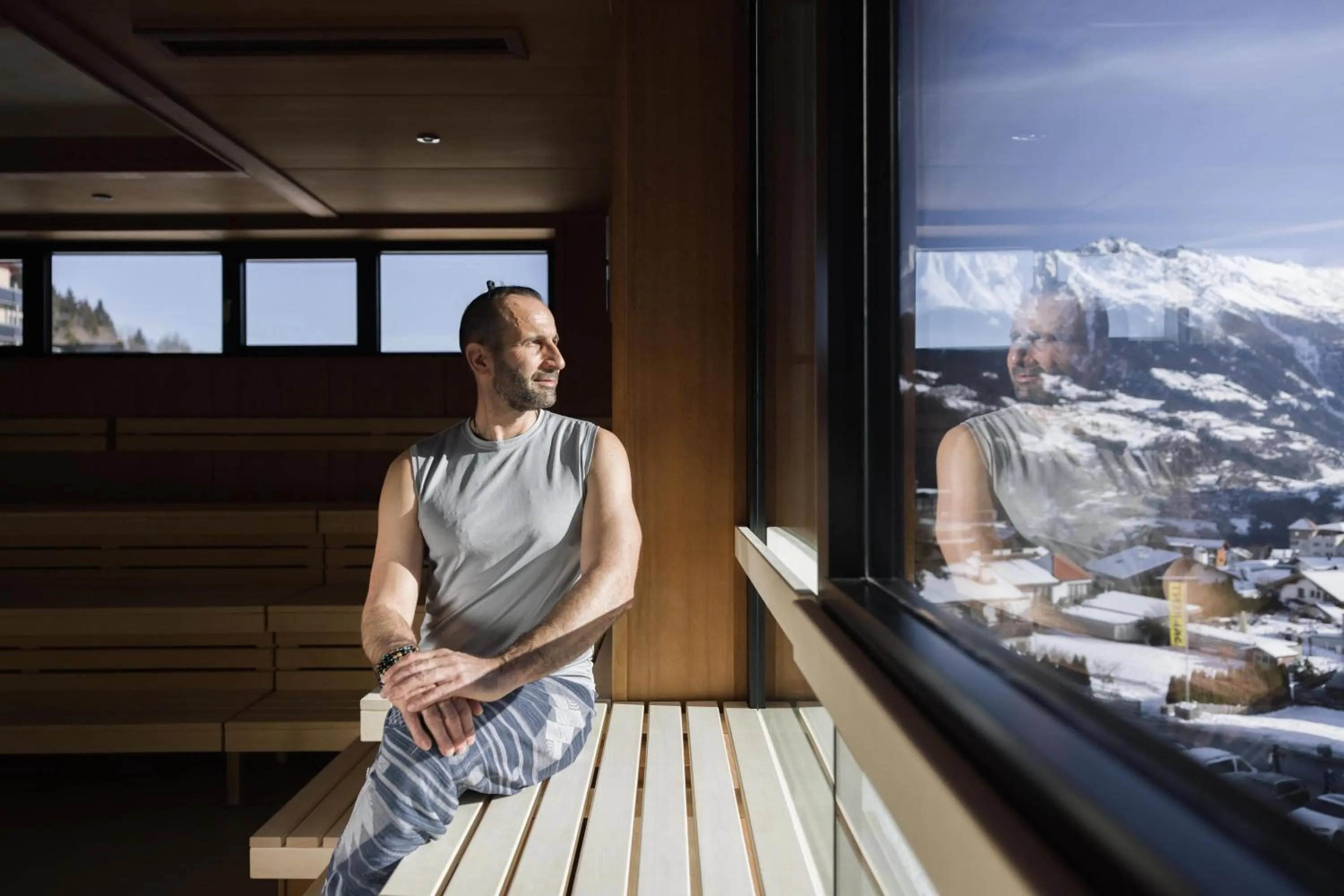 Sauna in Alpen-Herz Romantik & Spa - Adults Only