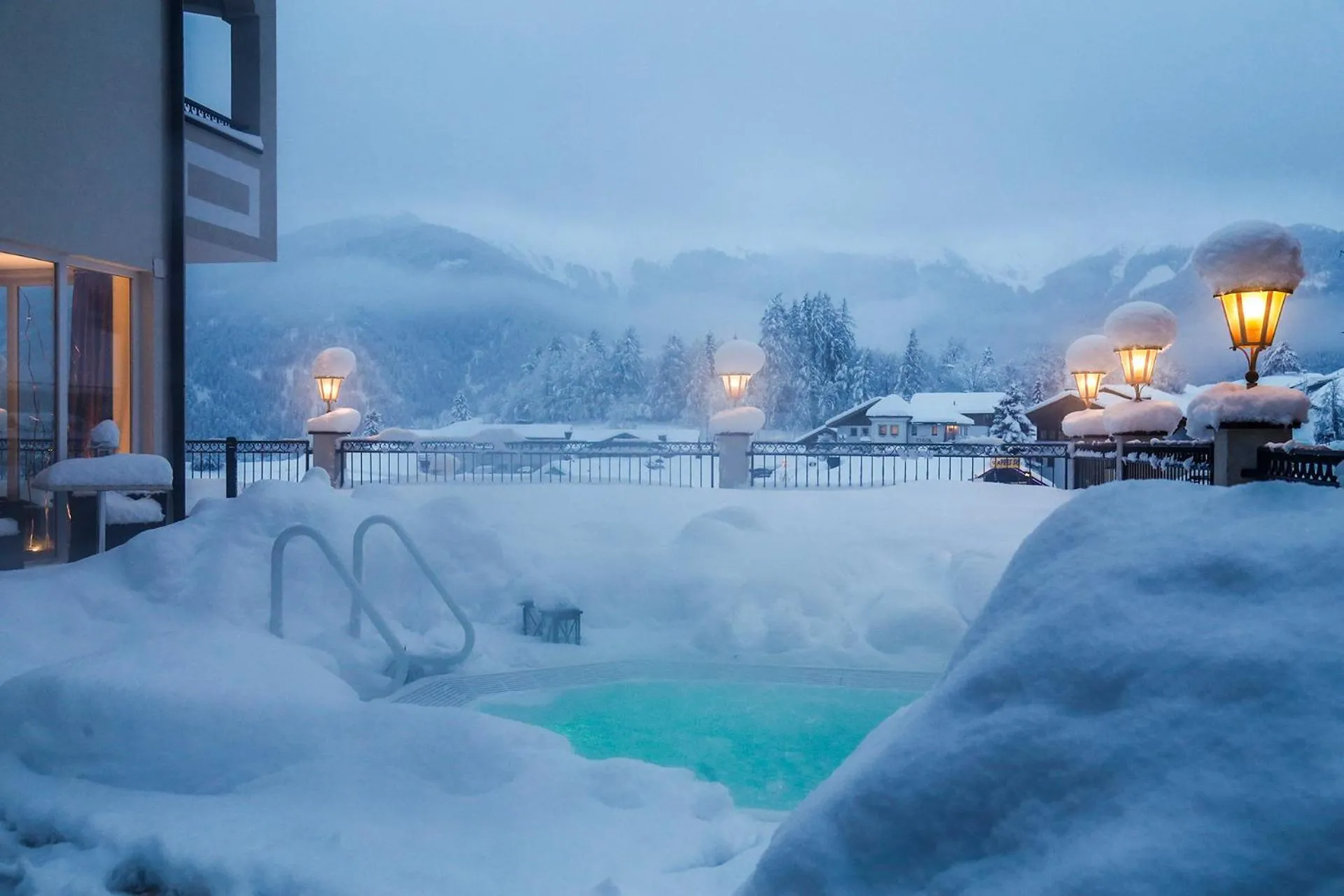 Hot Tub in Alpen-Herz Romantik & Spa - Adults Only
