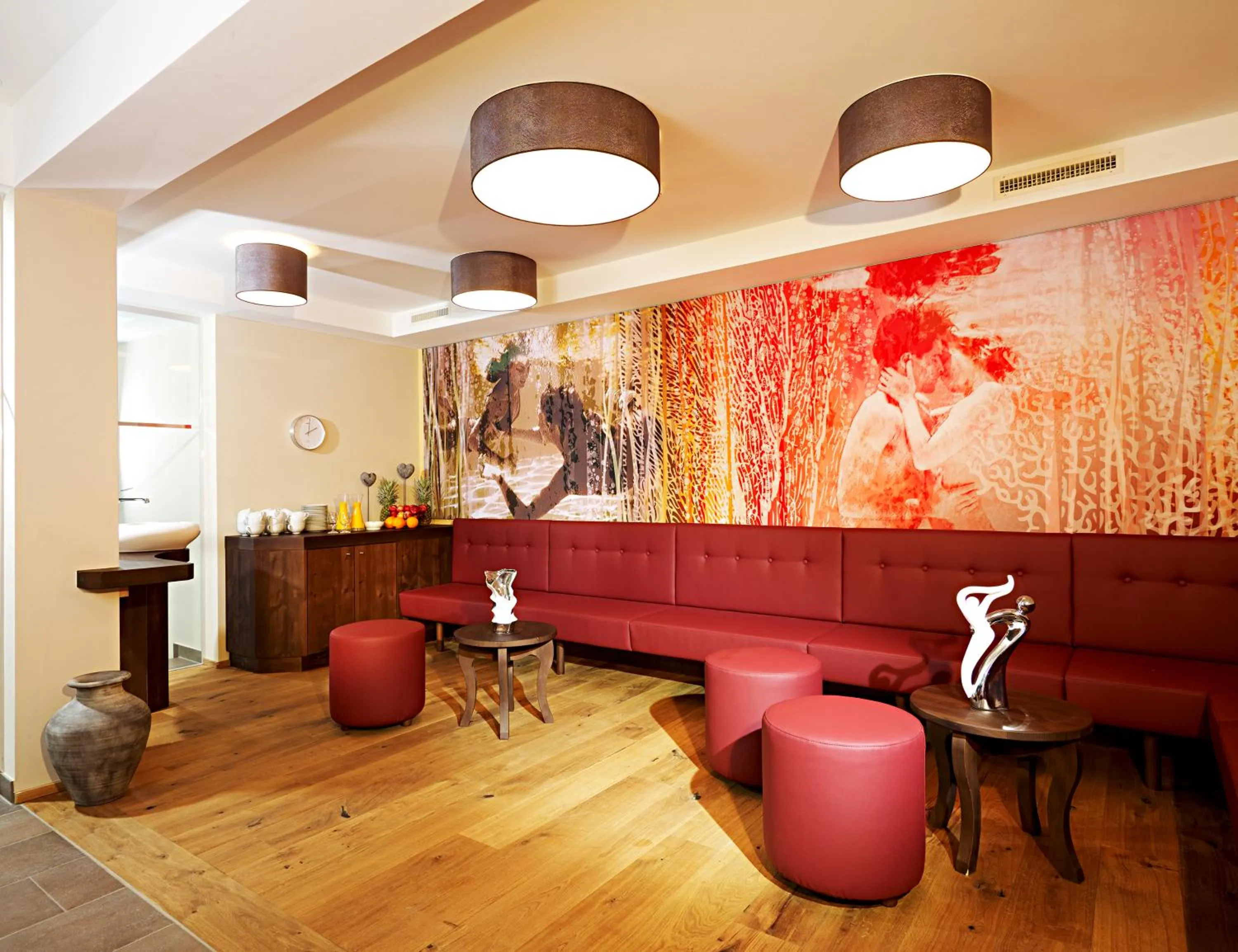 Lobby or reception in Alpen-Herz Romantik & Spa - Adults Only