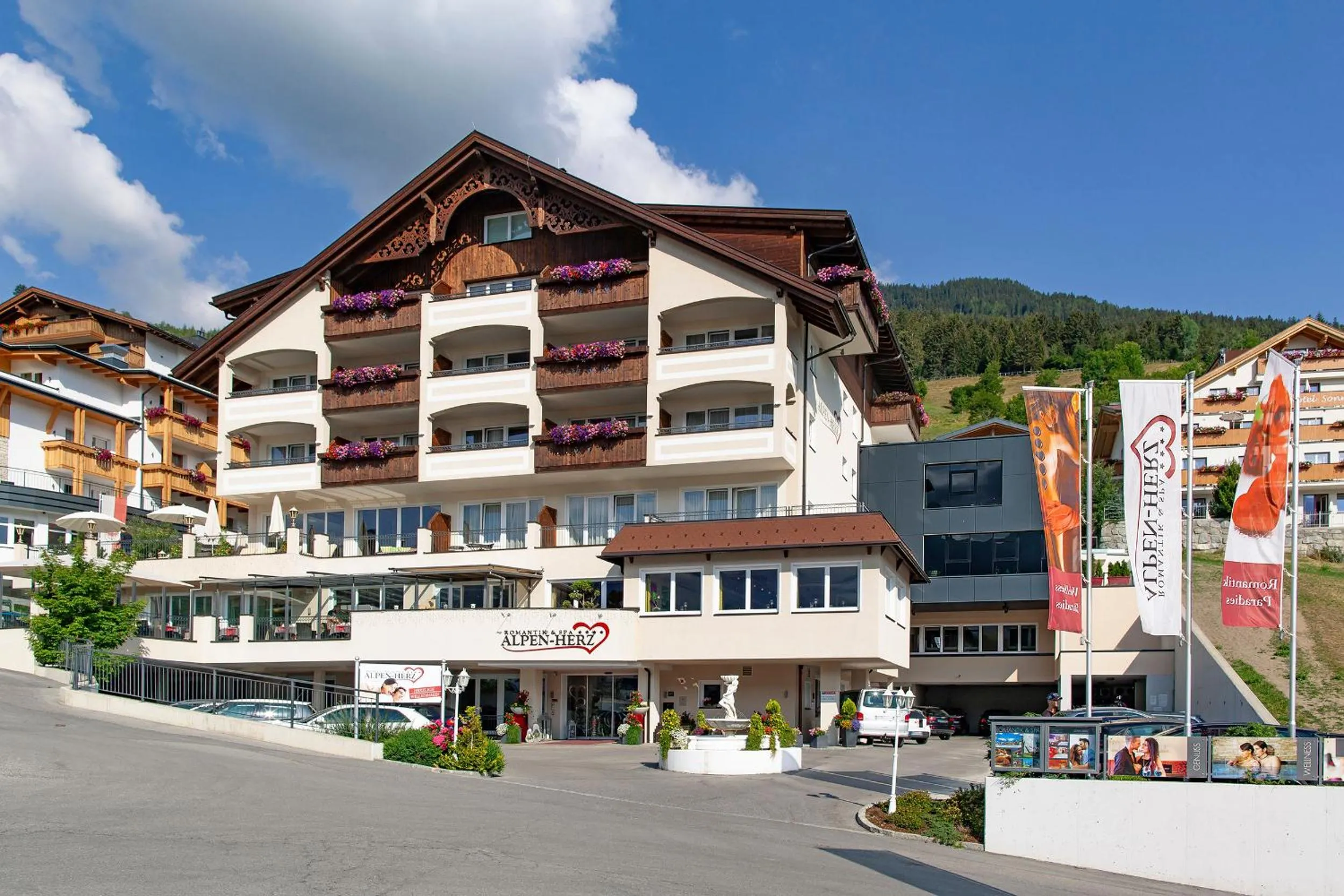 Property building in Alpen-Herz Romantik & Spa - Adults Only