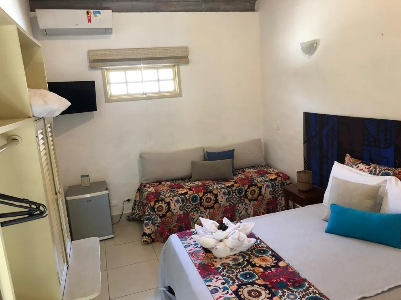 Bed in Pousada Refúgio de Maresias