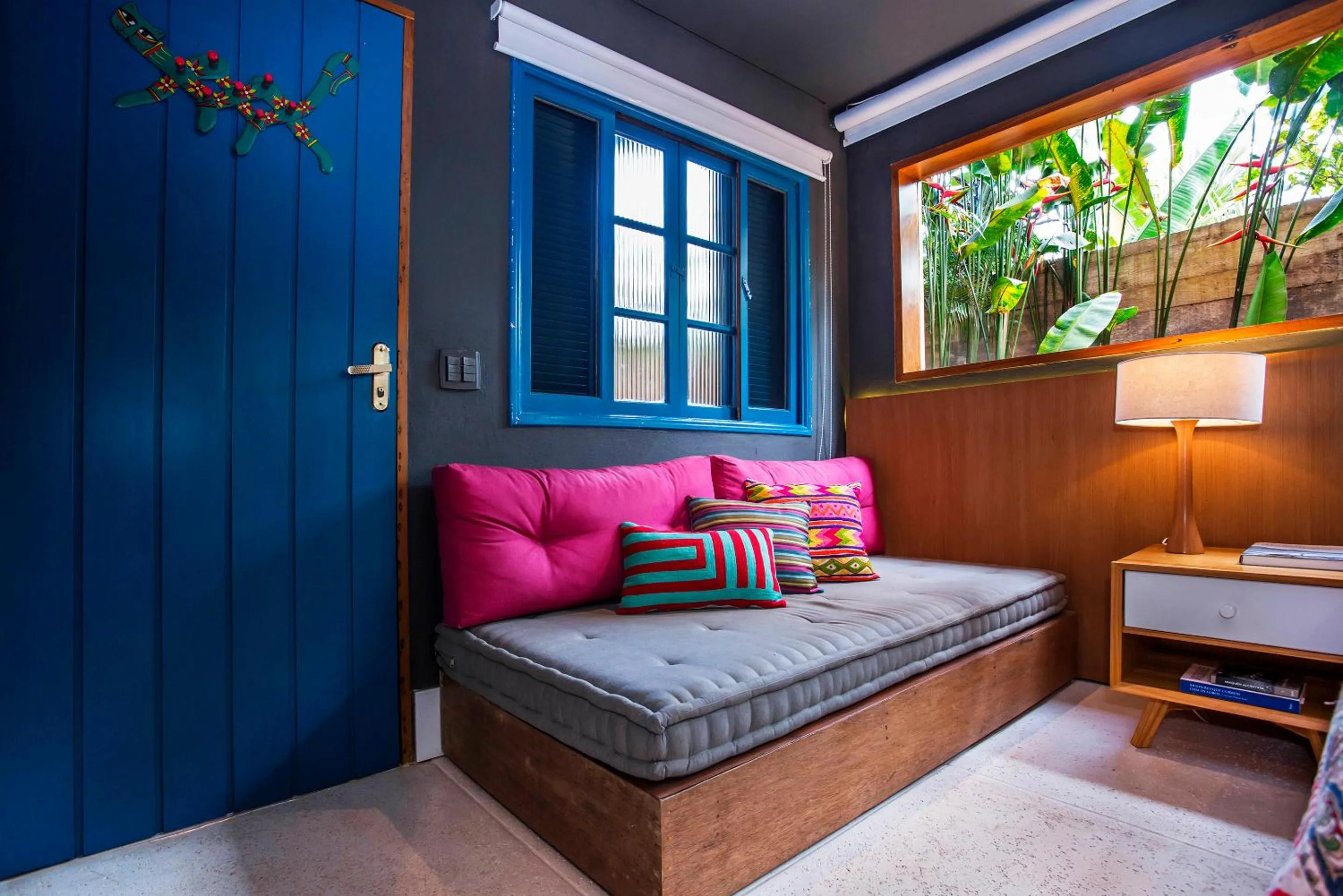 Bed in Pousada Refúgio de Maresias