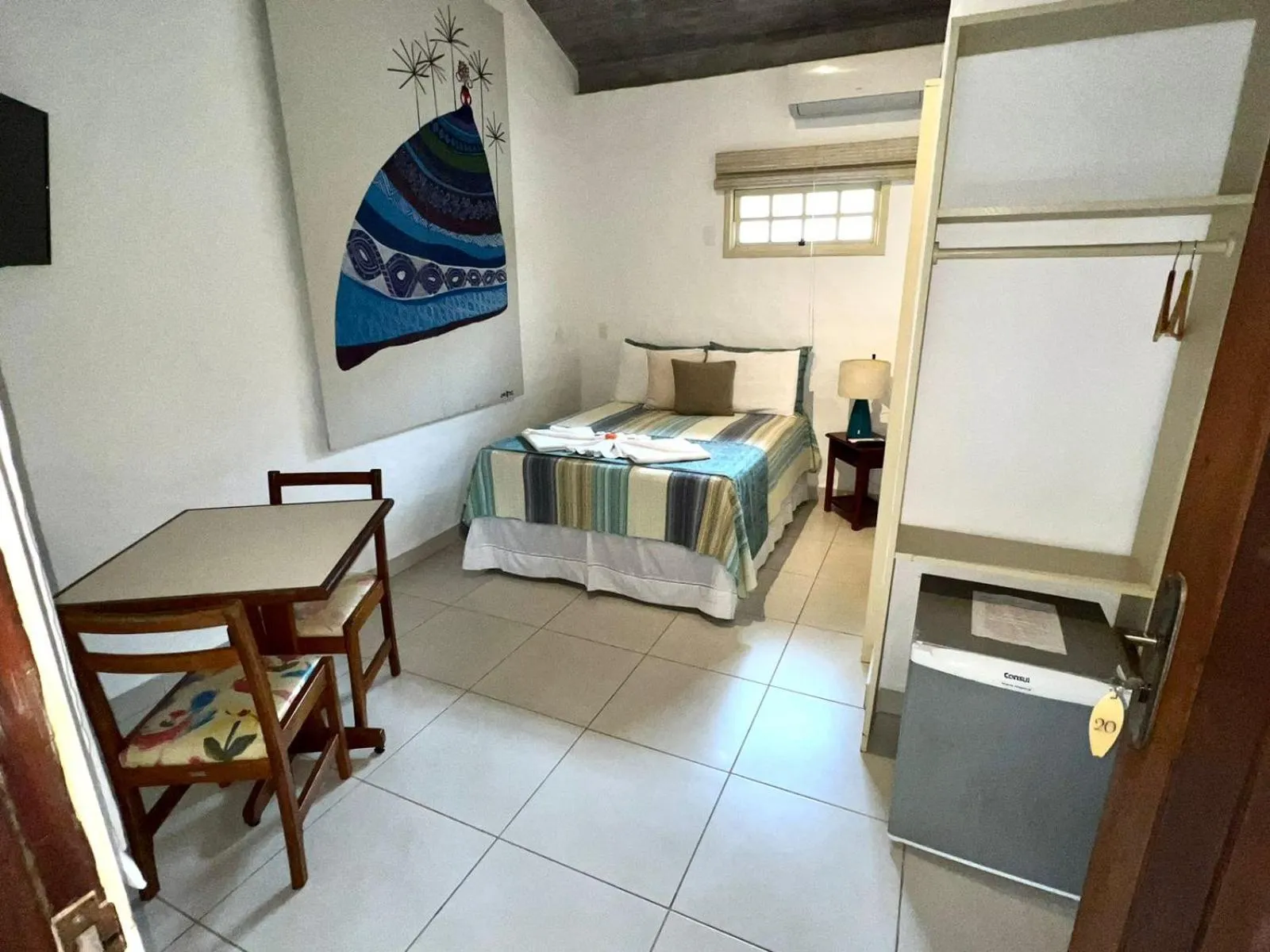 Bed in Pousada Refúgio de Maresias