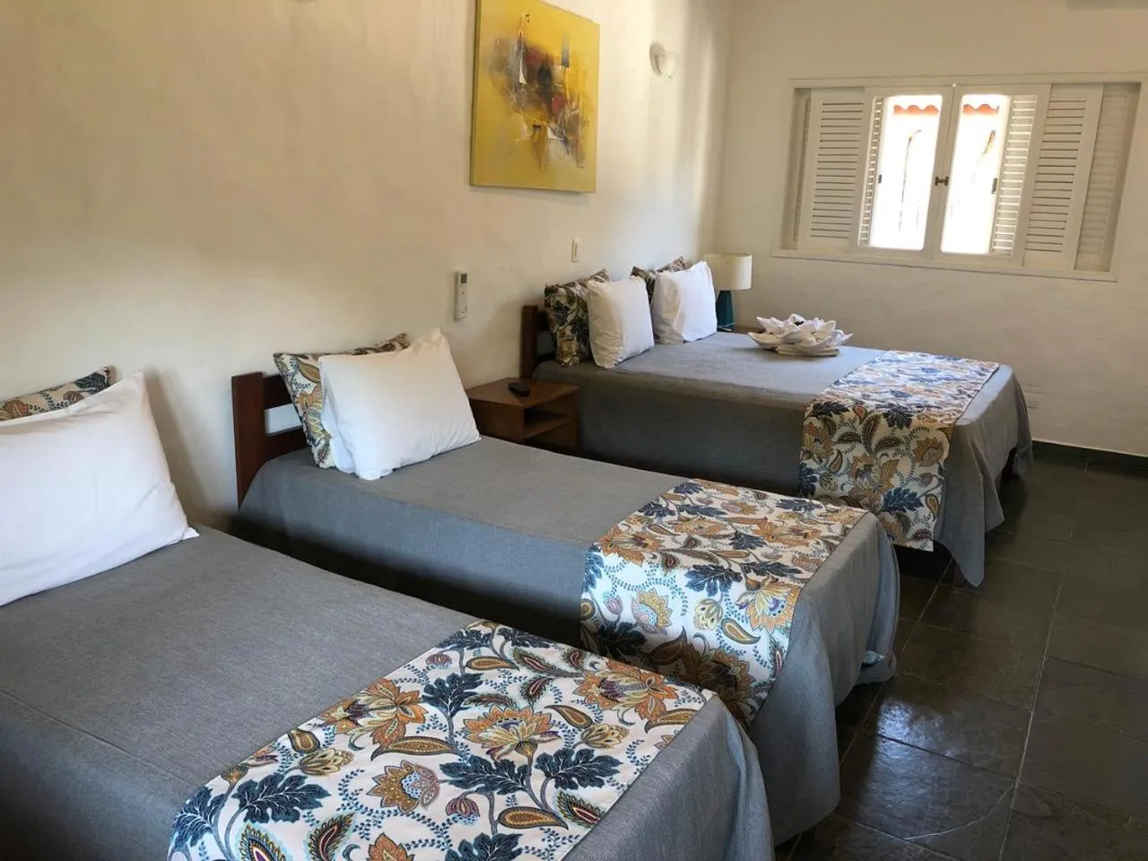 Bed in Pousada Refúgio de Maresias