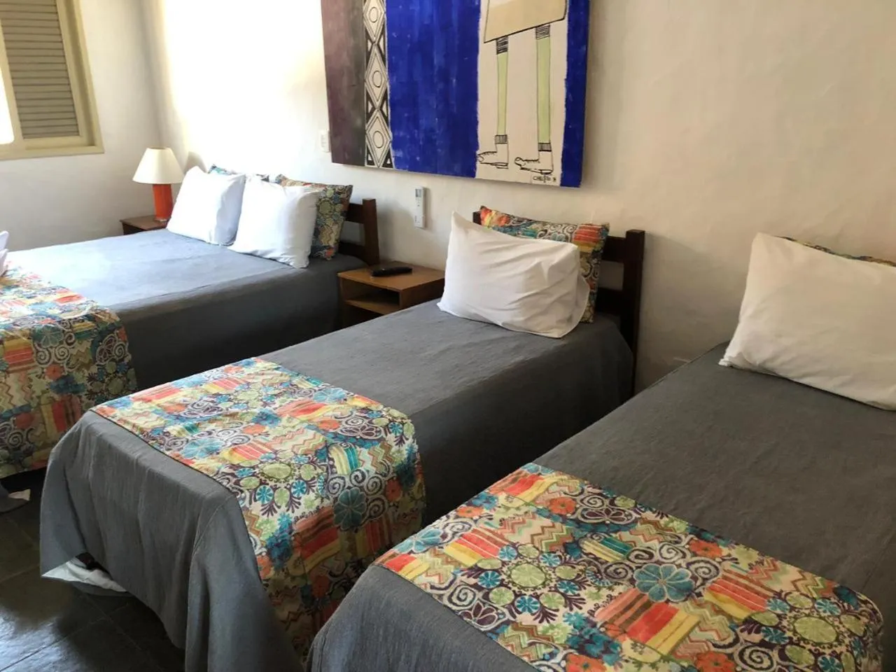 Bed in Pousada Refúgio de Maresias