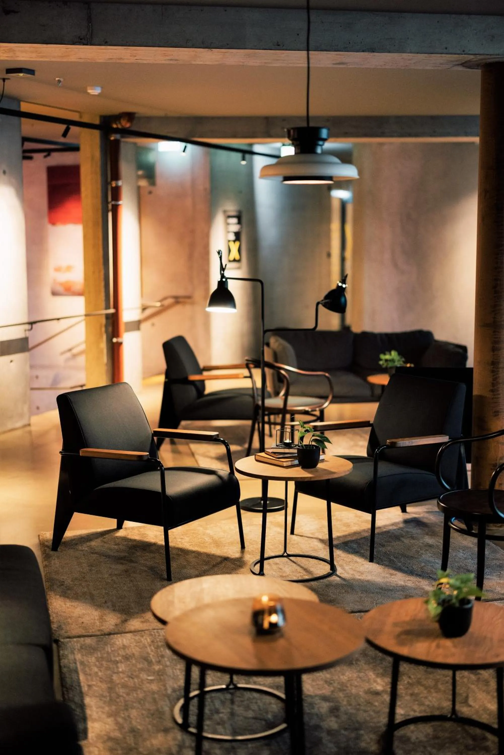 Lobby or reception in Exeter Hotel