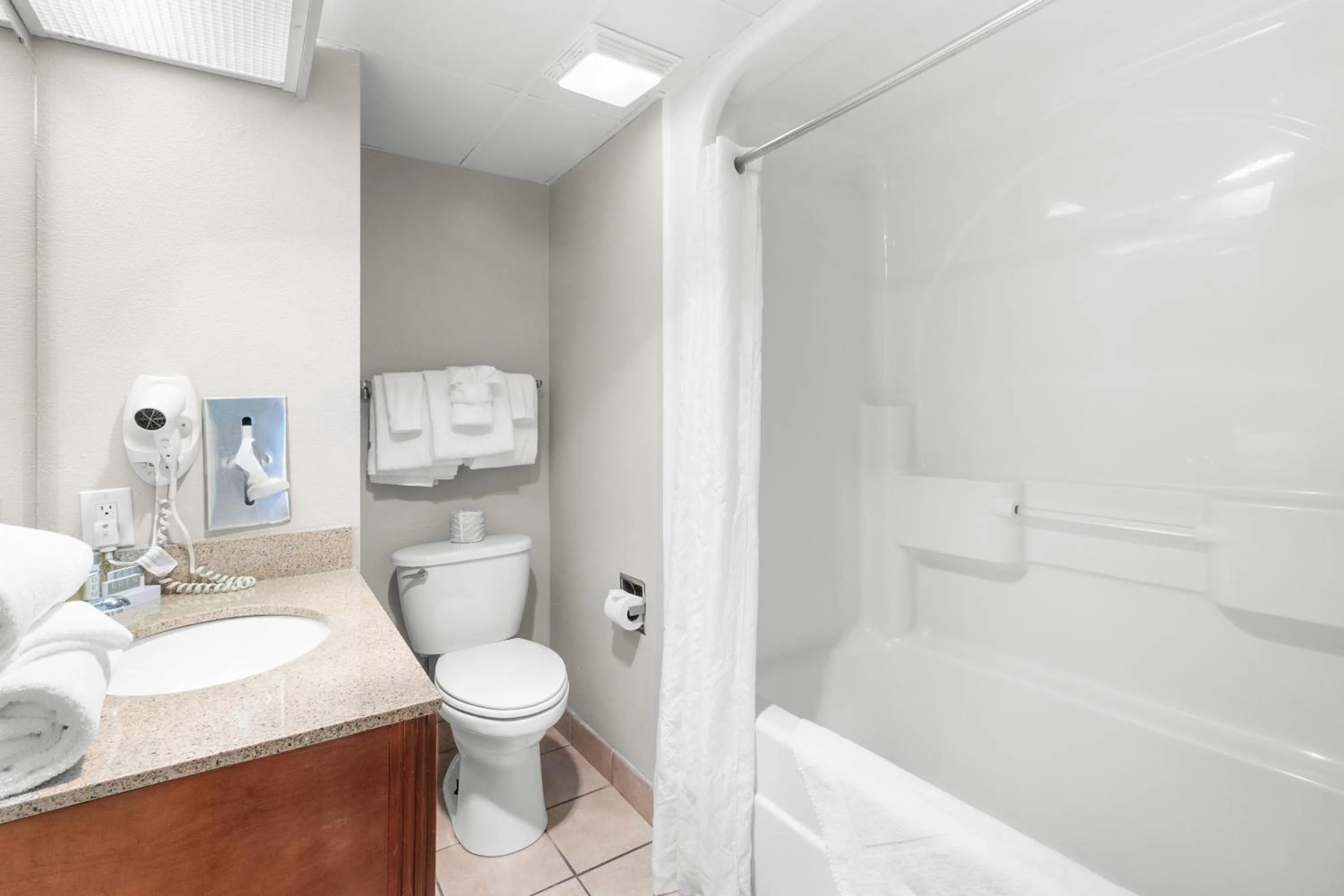 Bathroom in Monterey Bay Suites