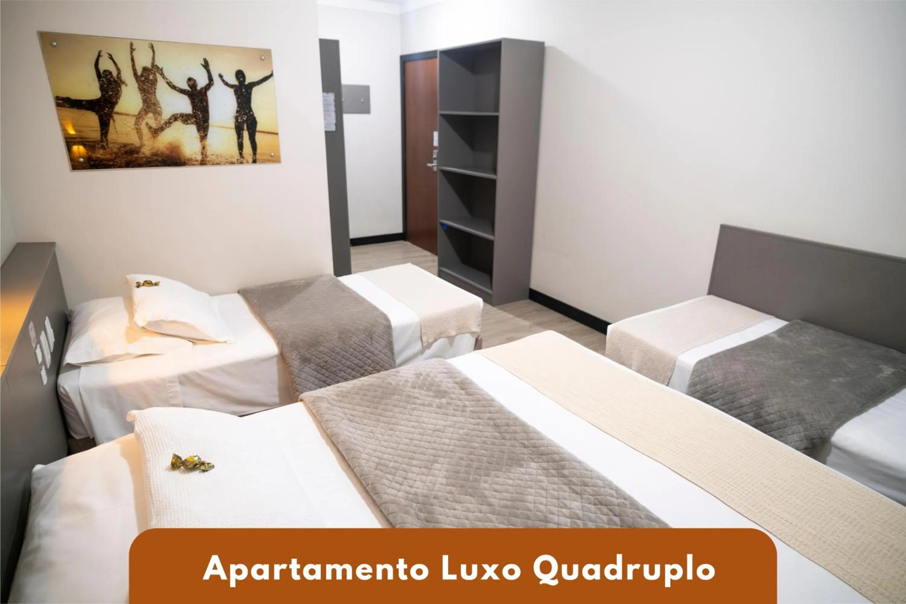 Bed in Camboriú Praia Hotel