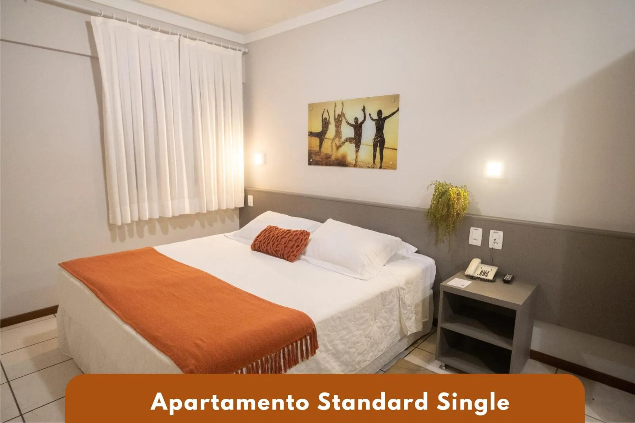 Bed in Camboriú Praia Hotel