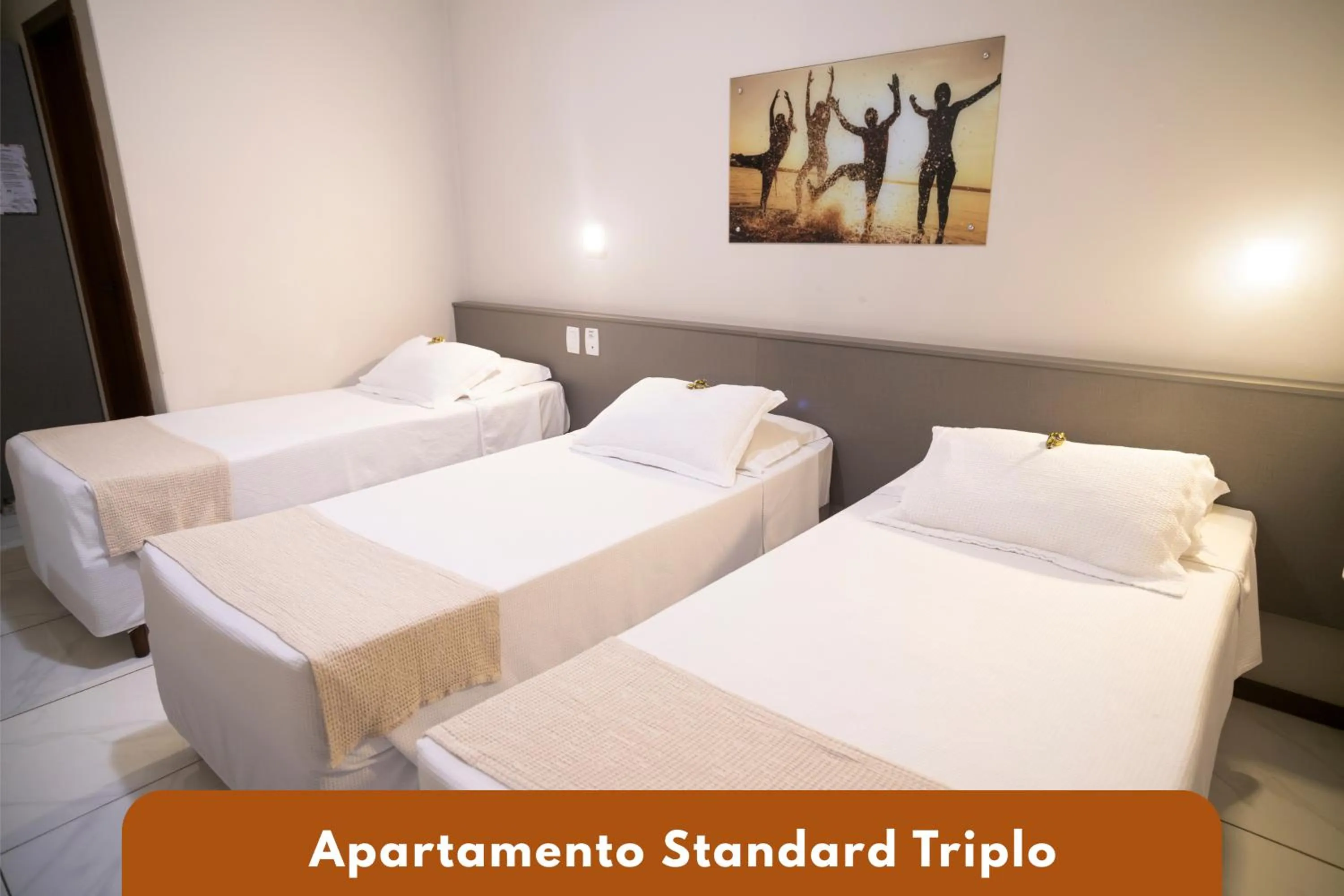 Bed in Camboriú Praia Hotel