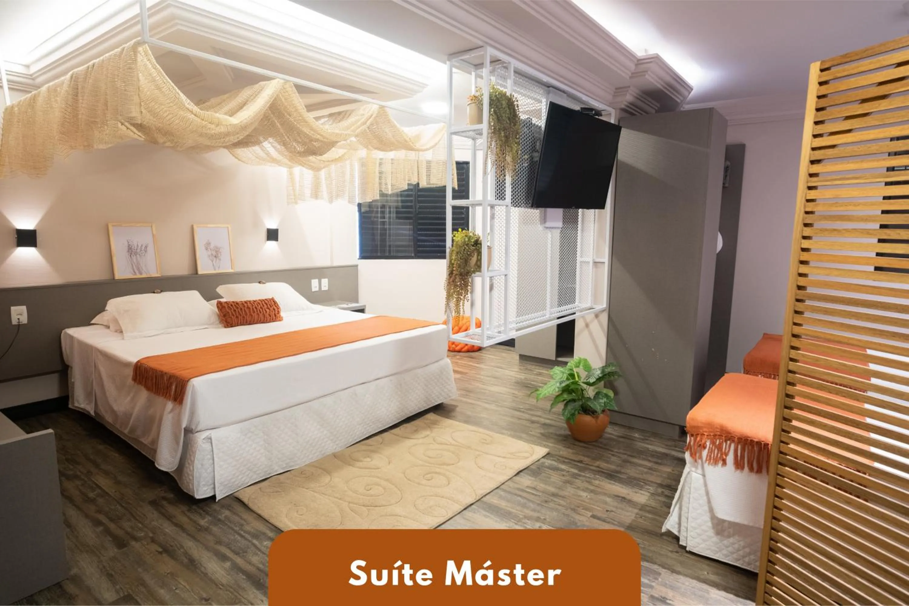 Bed in Camboriú Praia Hotel