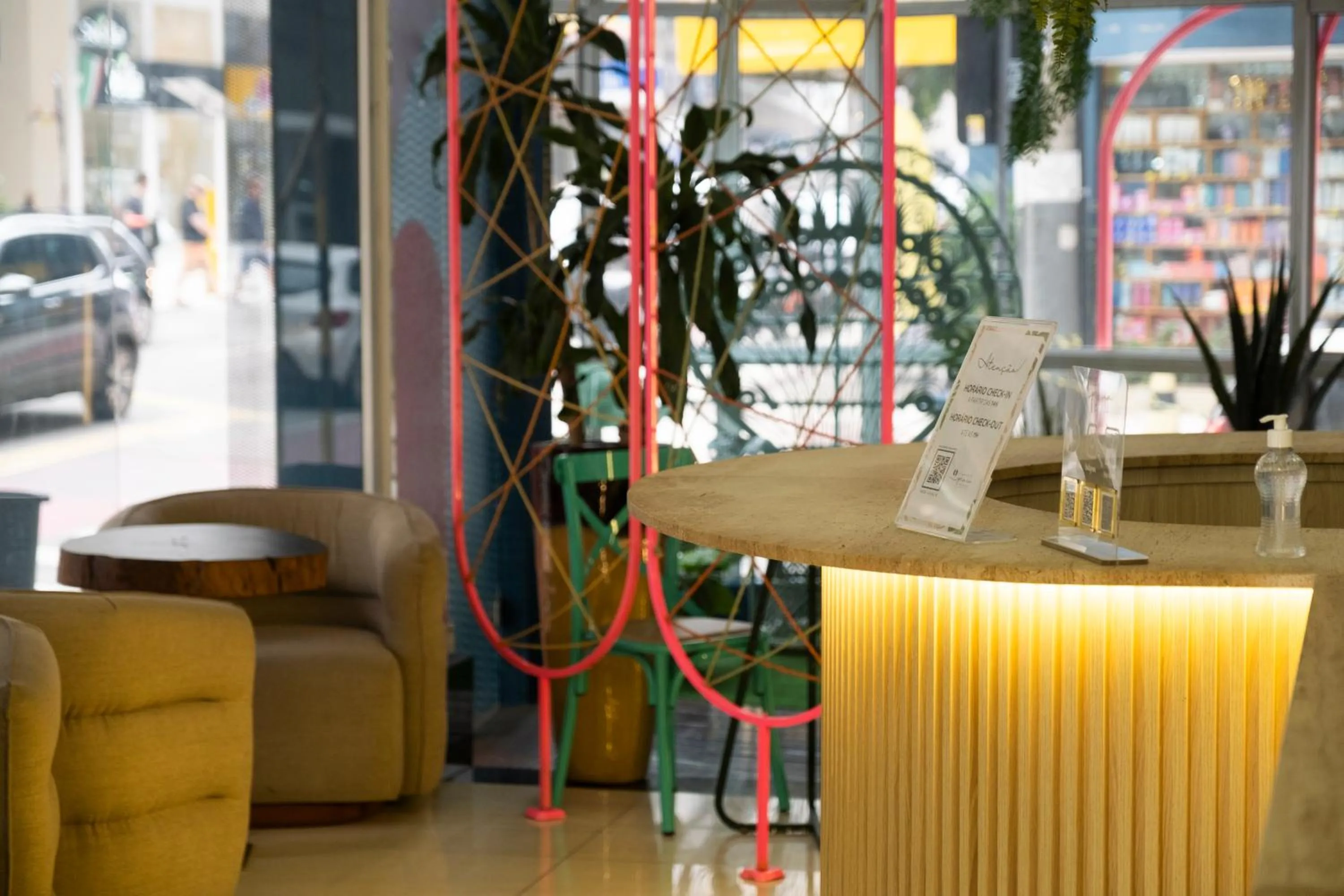 Lobby or reception in Camboriú Praia Hotel