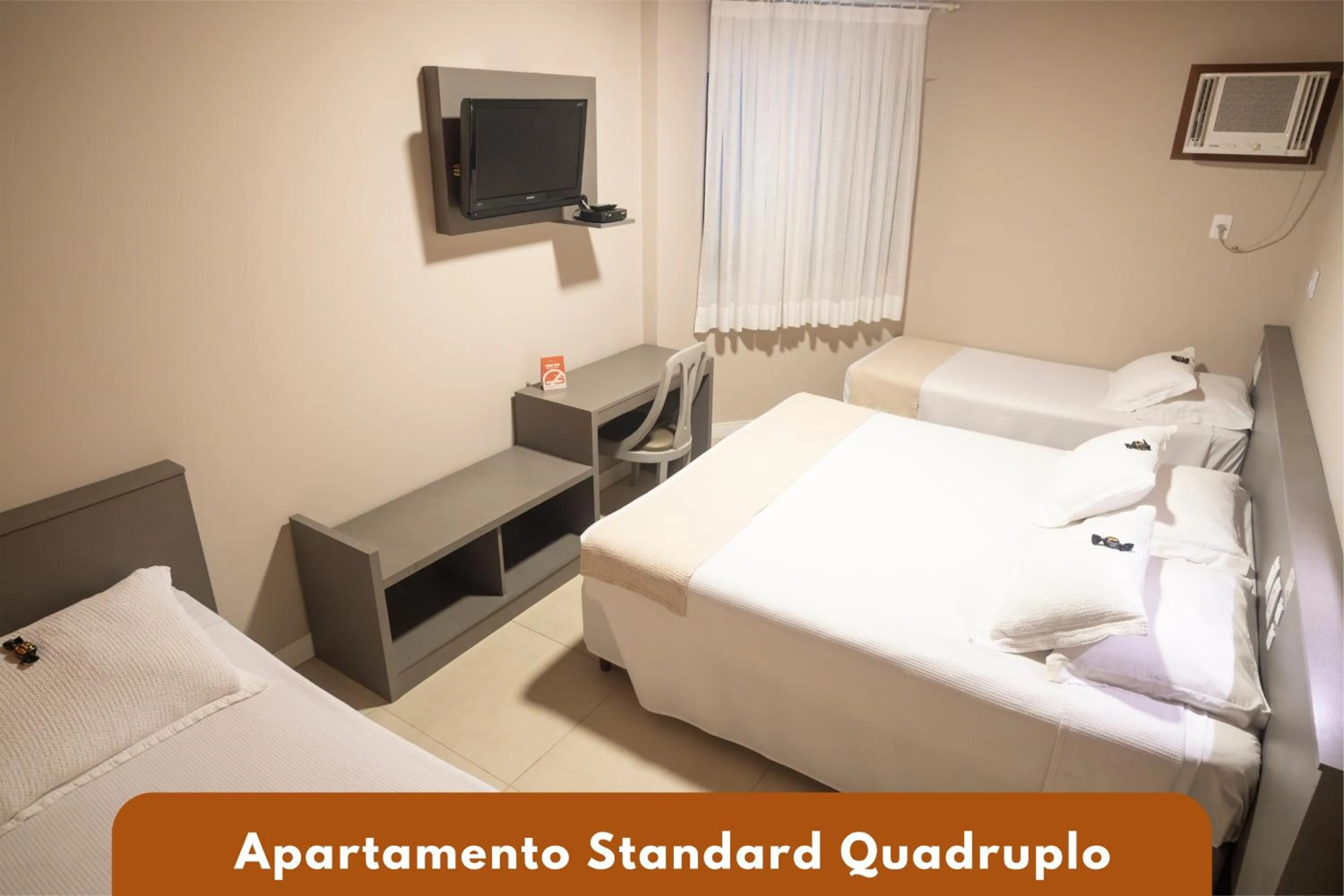 Bed in Camboriú Praia Hotel