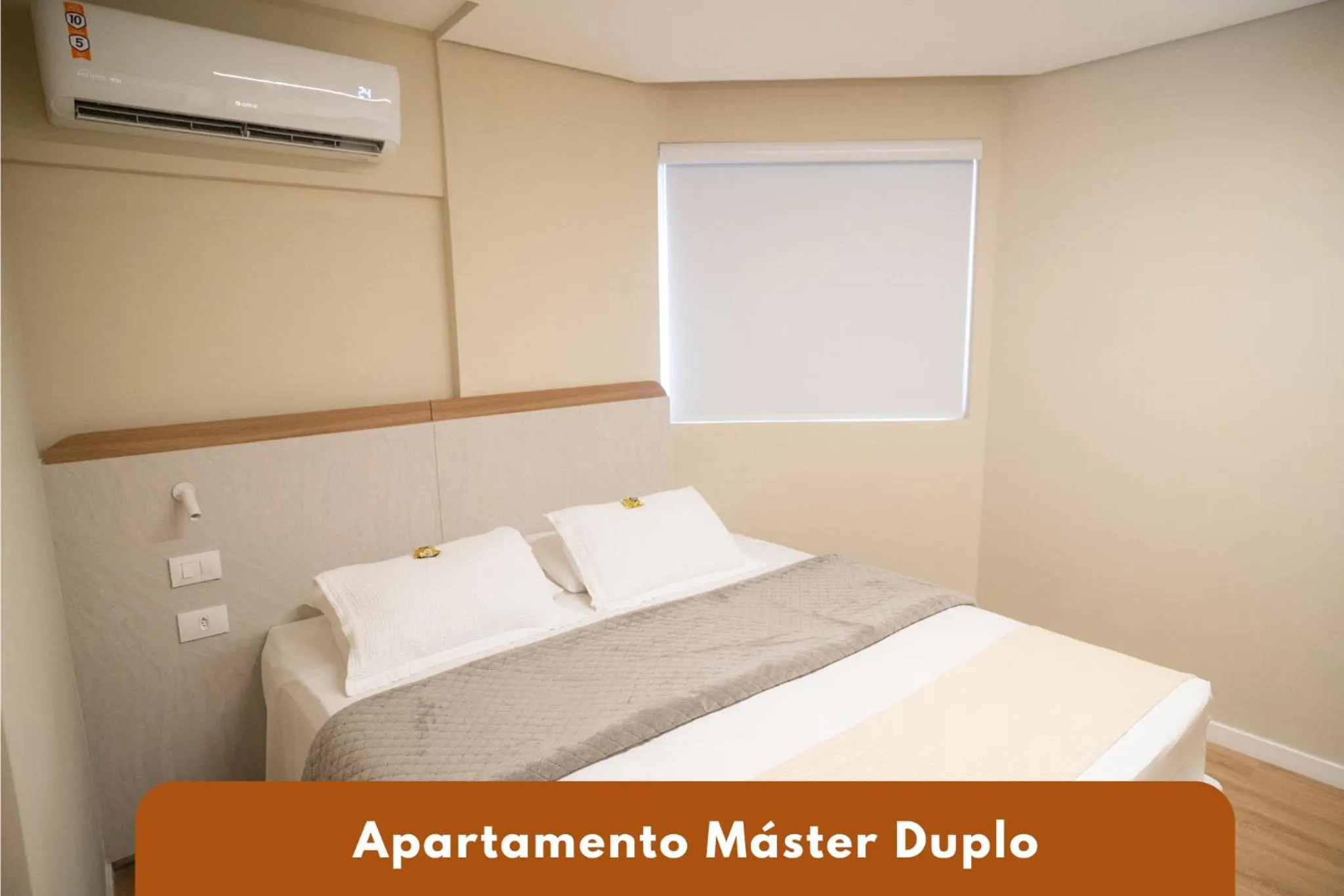 Bed in Camboriú Praia Hotel