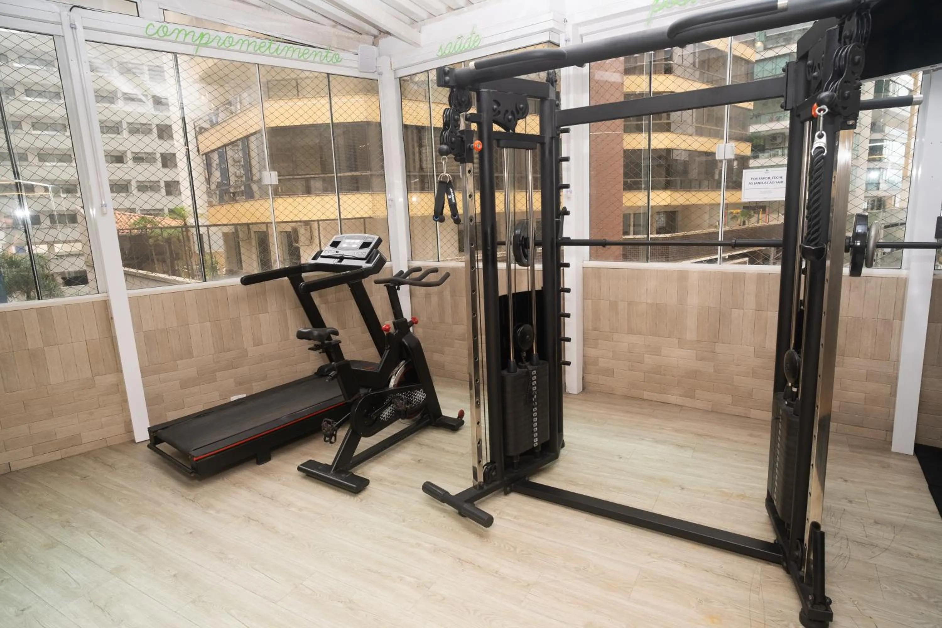 Fitness centre/facilities in Camboriú Praia Hotel