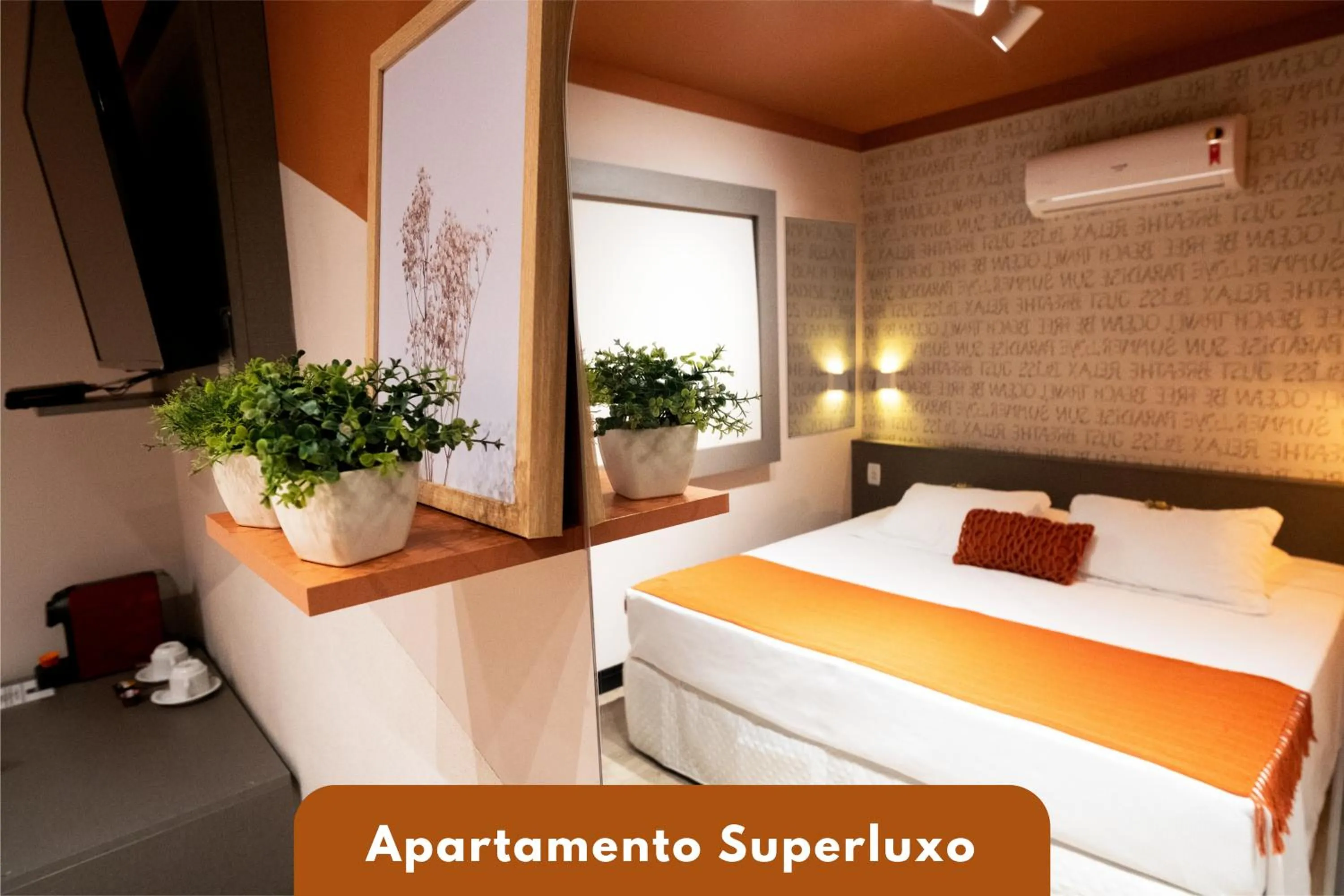 Bed in Camboriú Praia Hotel