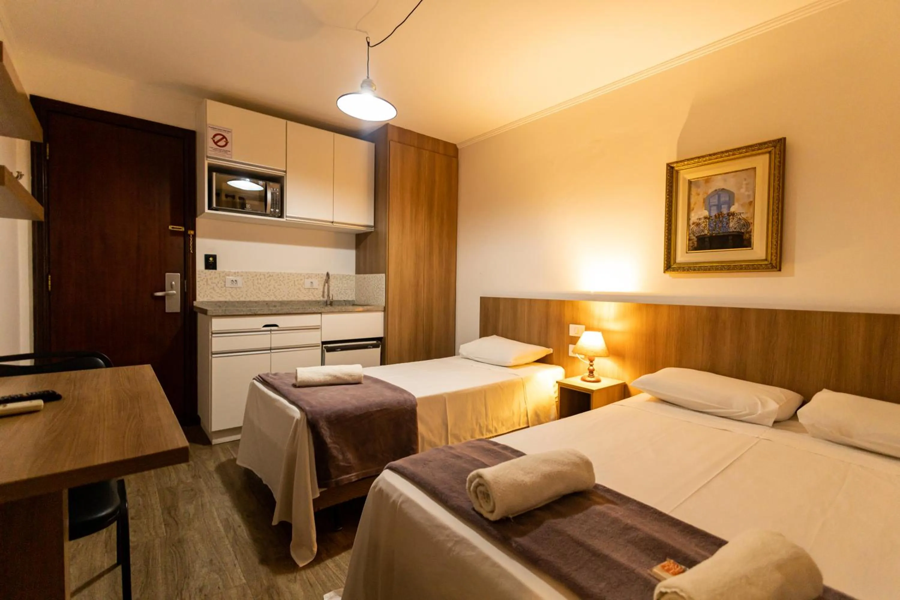 Bed in Hotel Golden Star