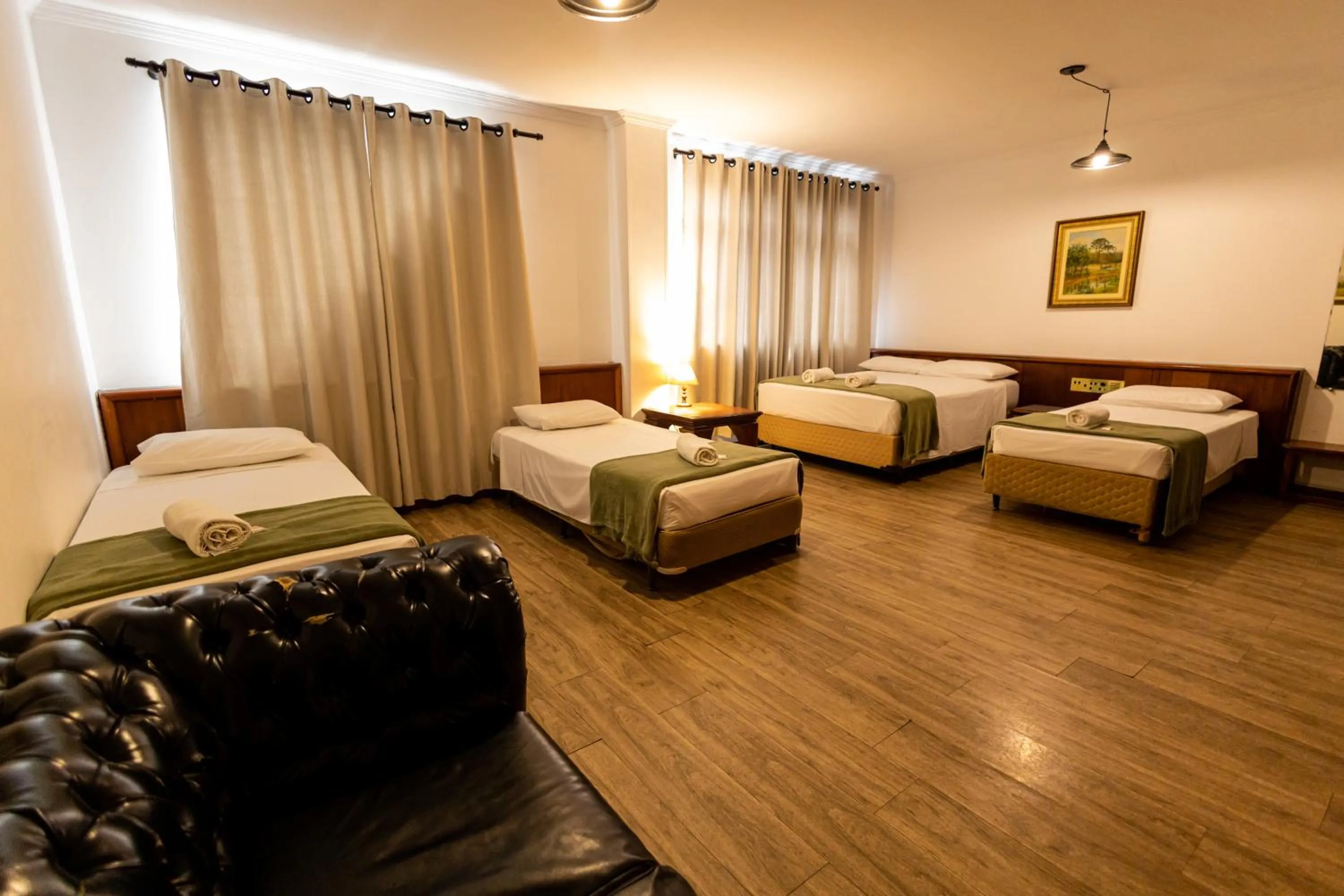 Bed in Hotel Golden Star