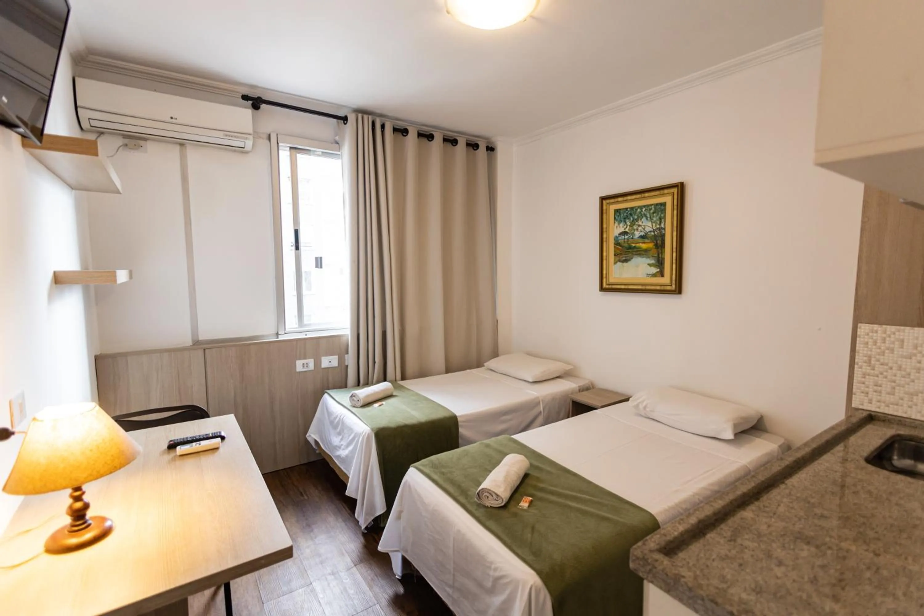 Bed in Hotel Golden Star