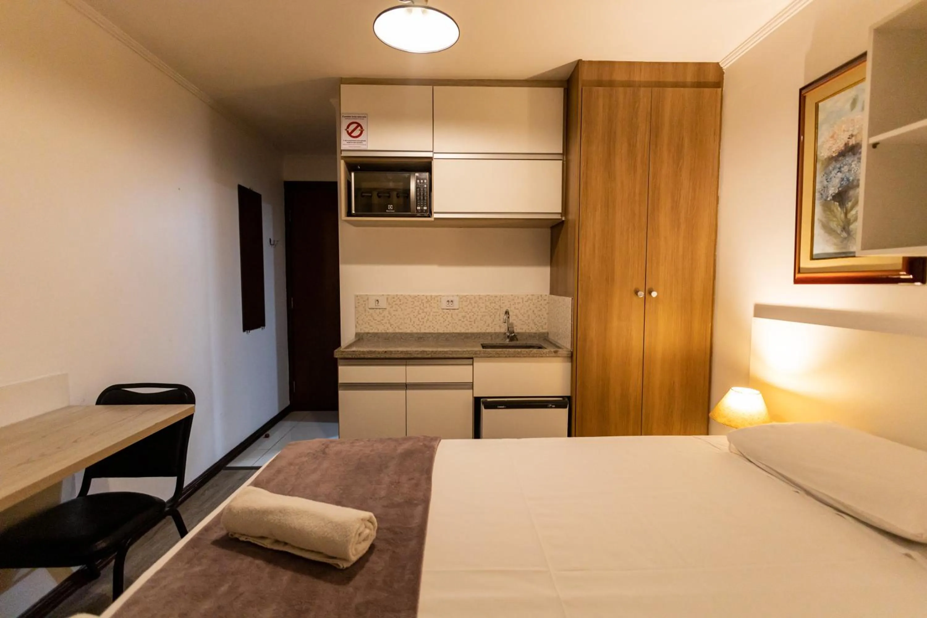 Bed in Hotel Golden Star