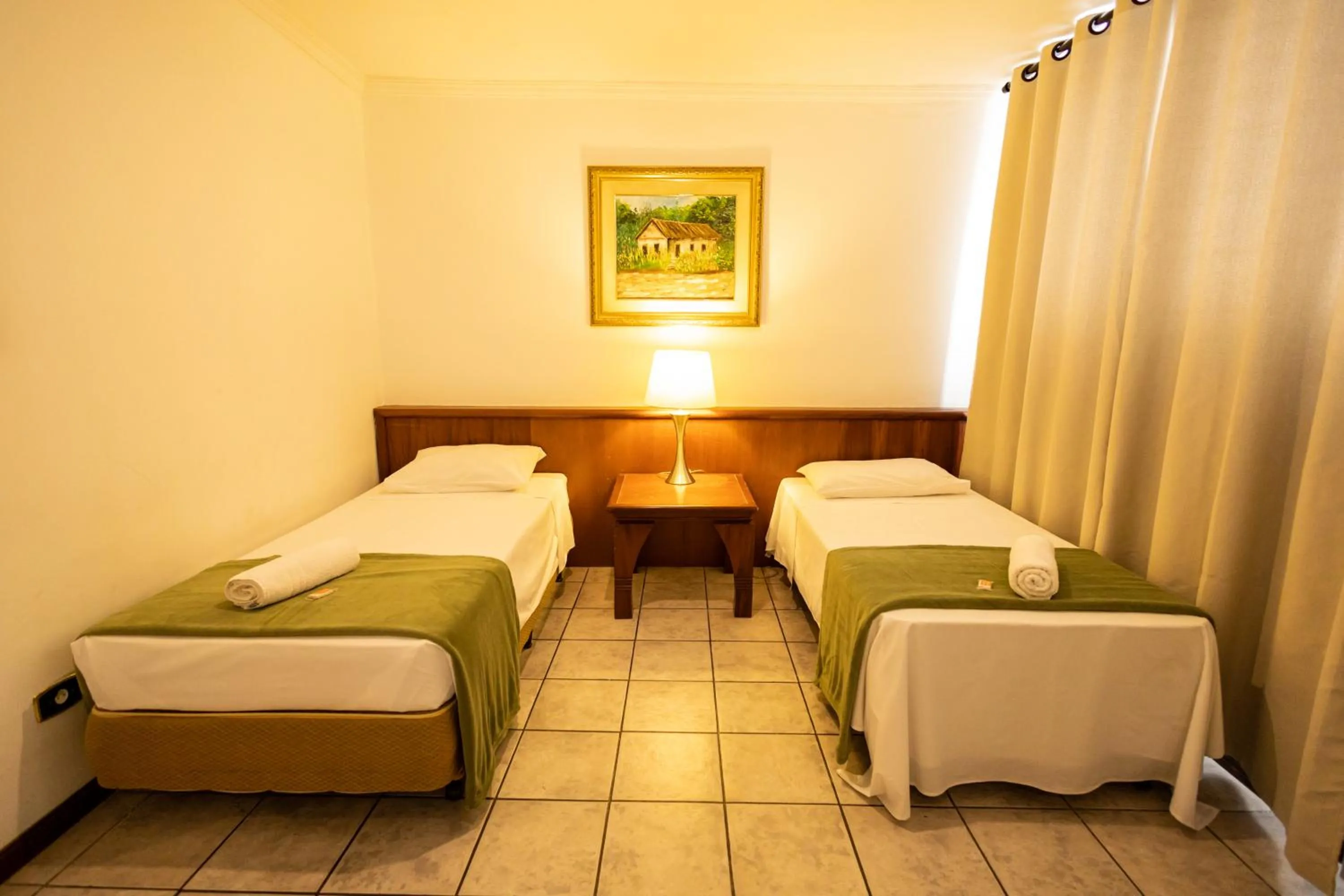 Bed in Hotel Golden Star