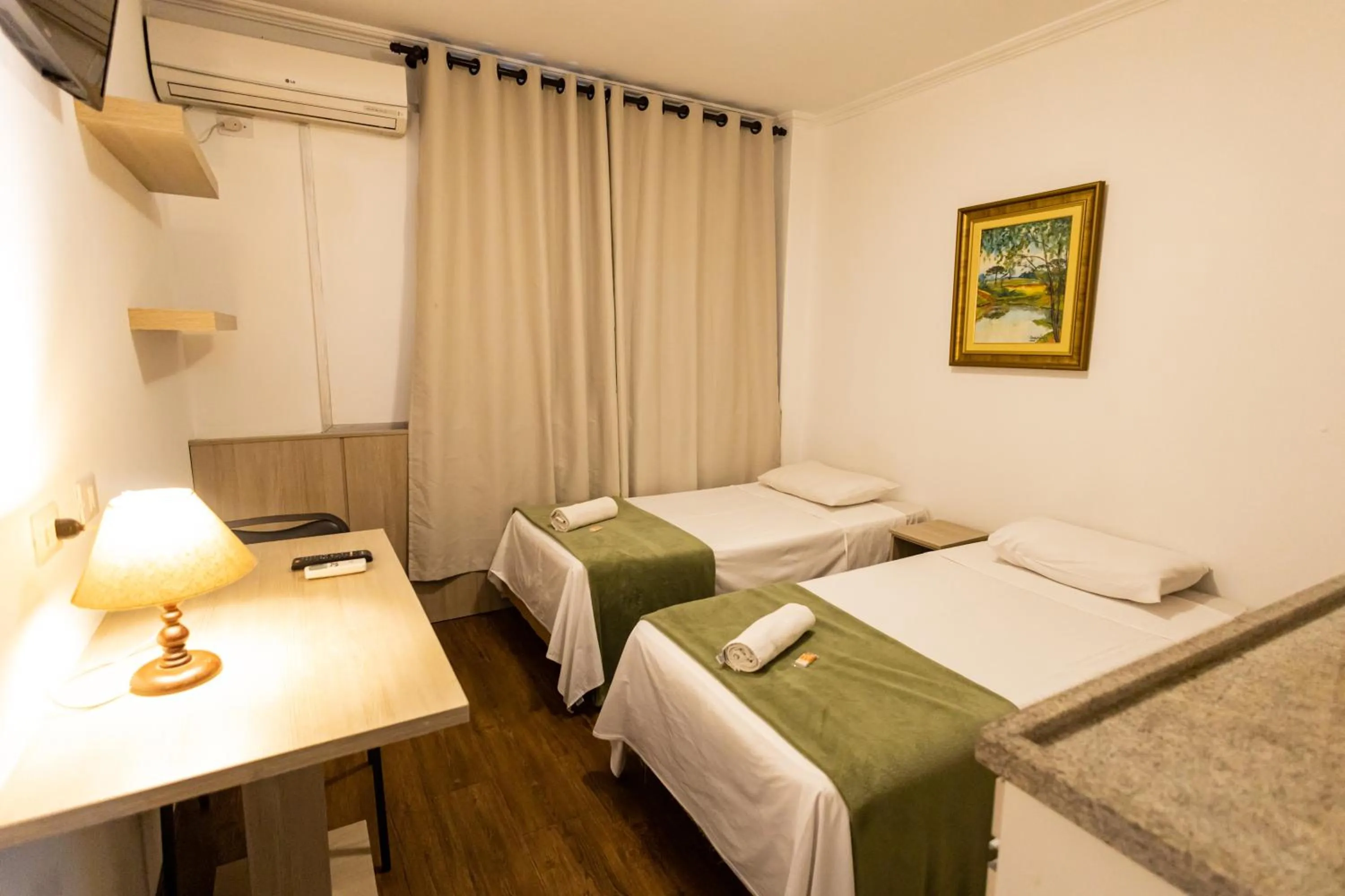 Bed in Hotel Golden Star