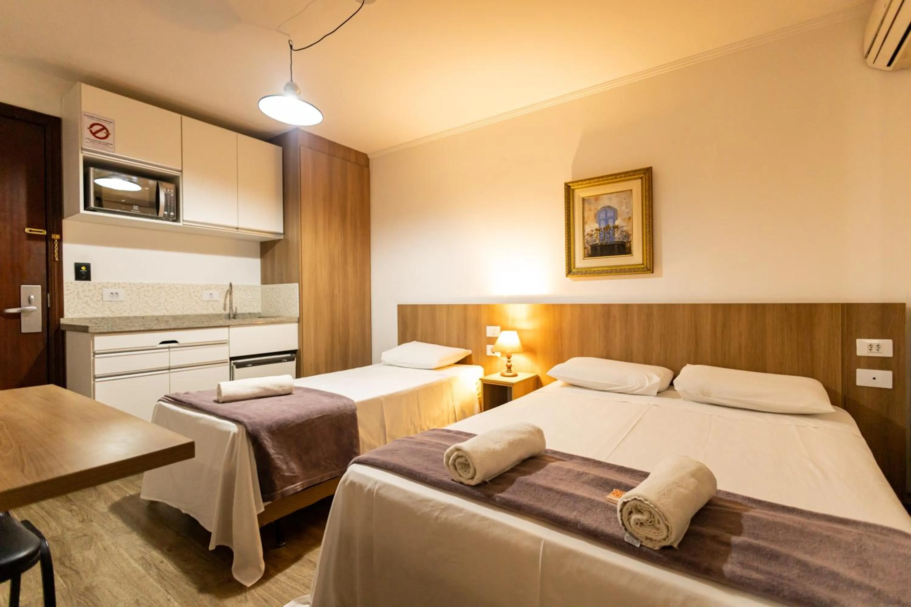 Bed in Hotel Golden Star