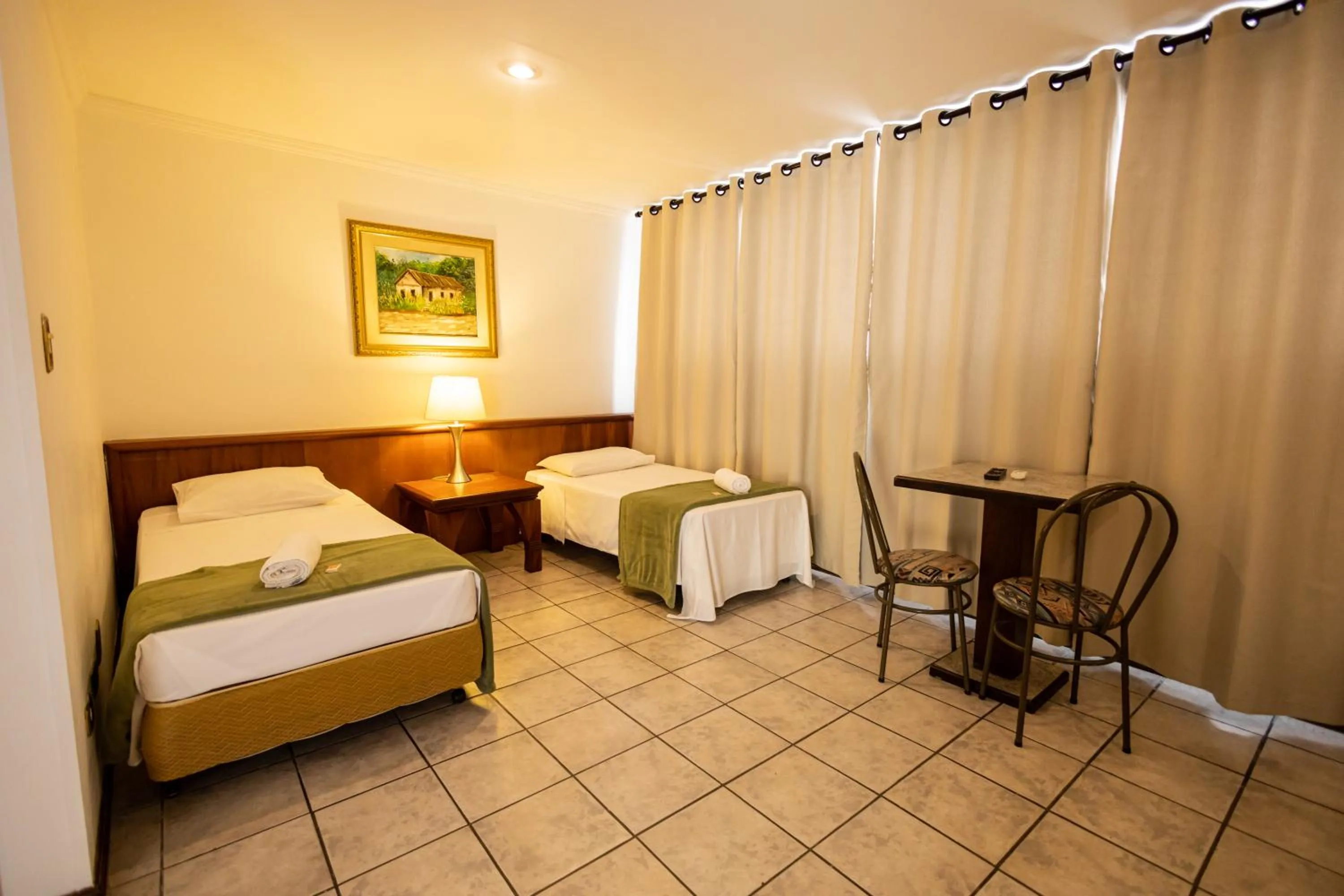 Bed in Hotel Golden Star