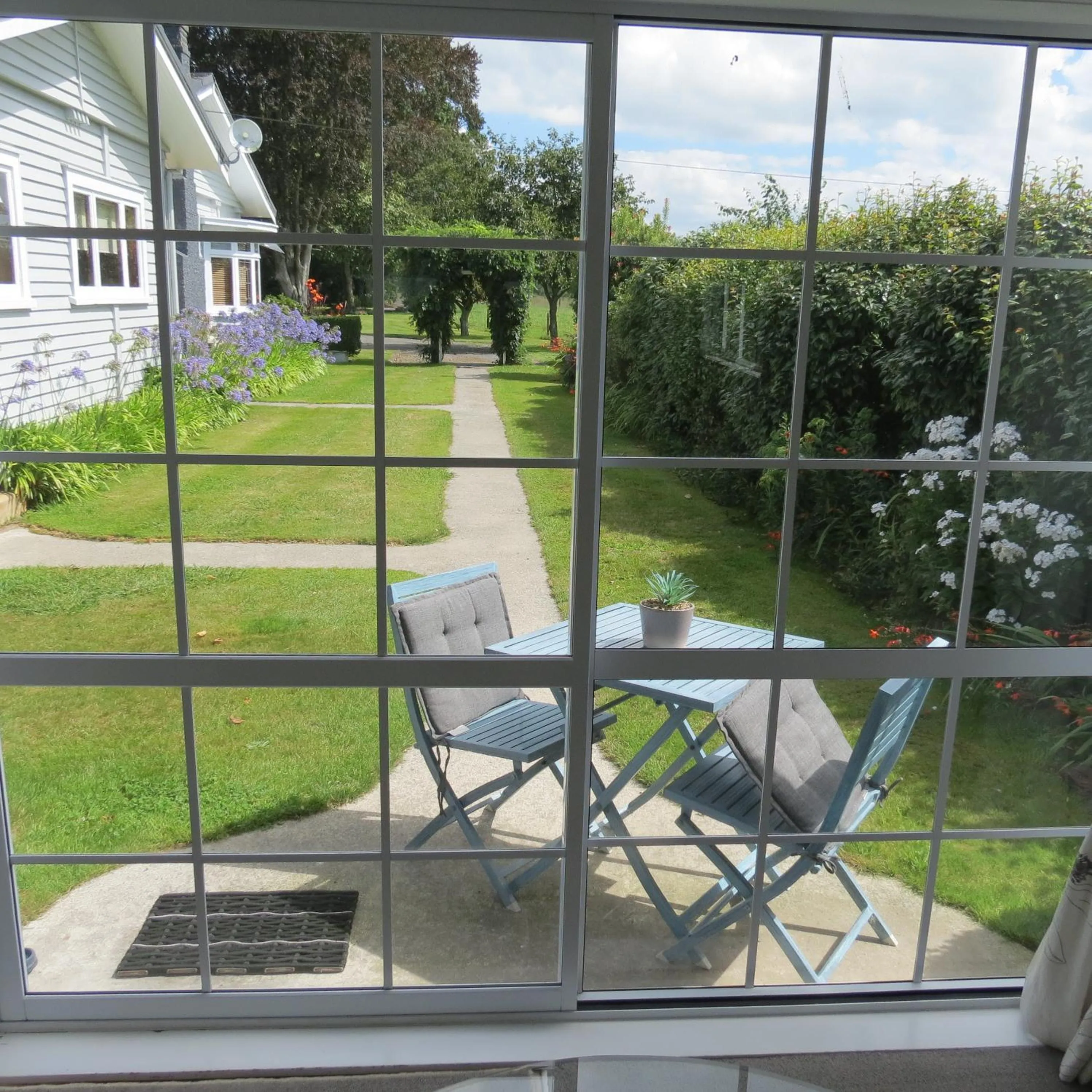Patio in Mohaonui Farmstay