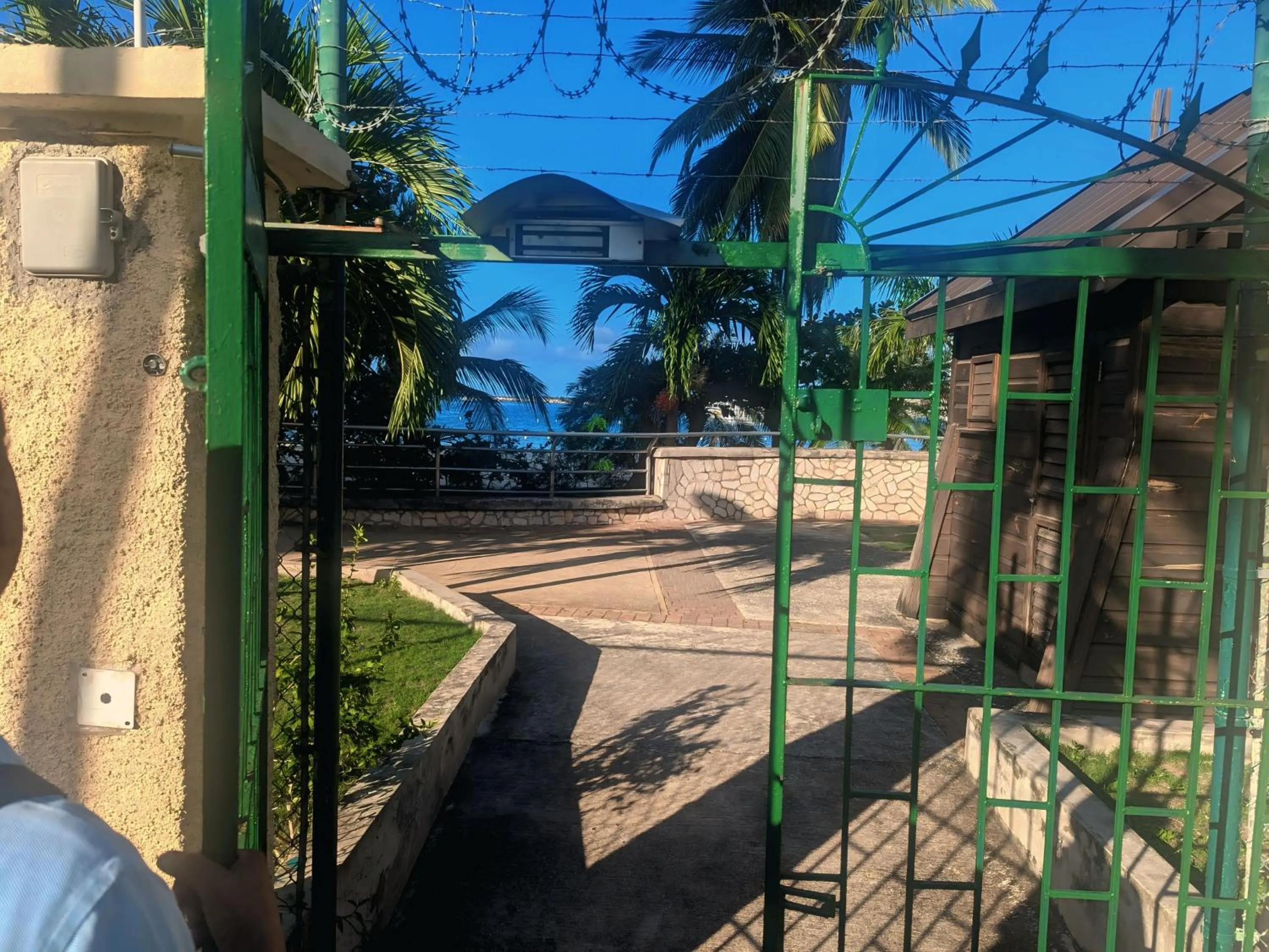 Beach-side condos at Turtle Beach Towers