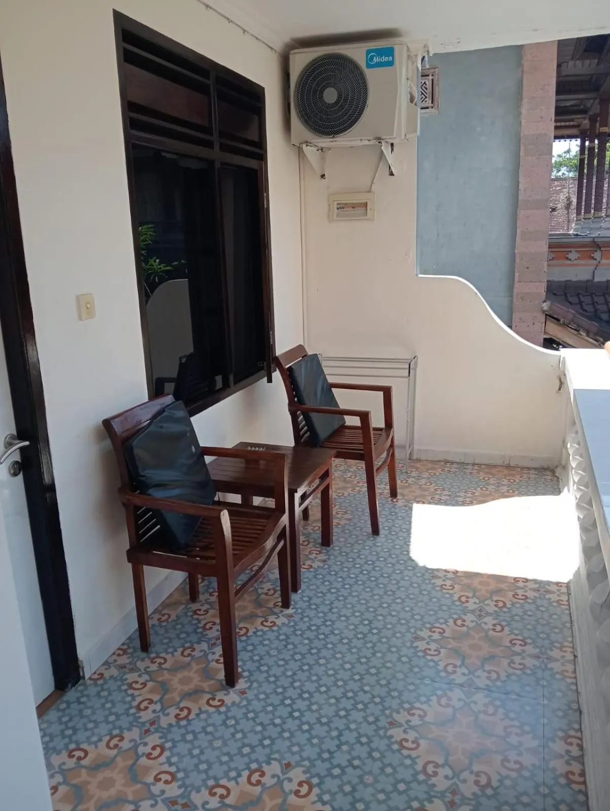 Balcony/Terrace in City Garden Bali Dwipa Hotel, Kuta