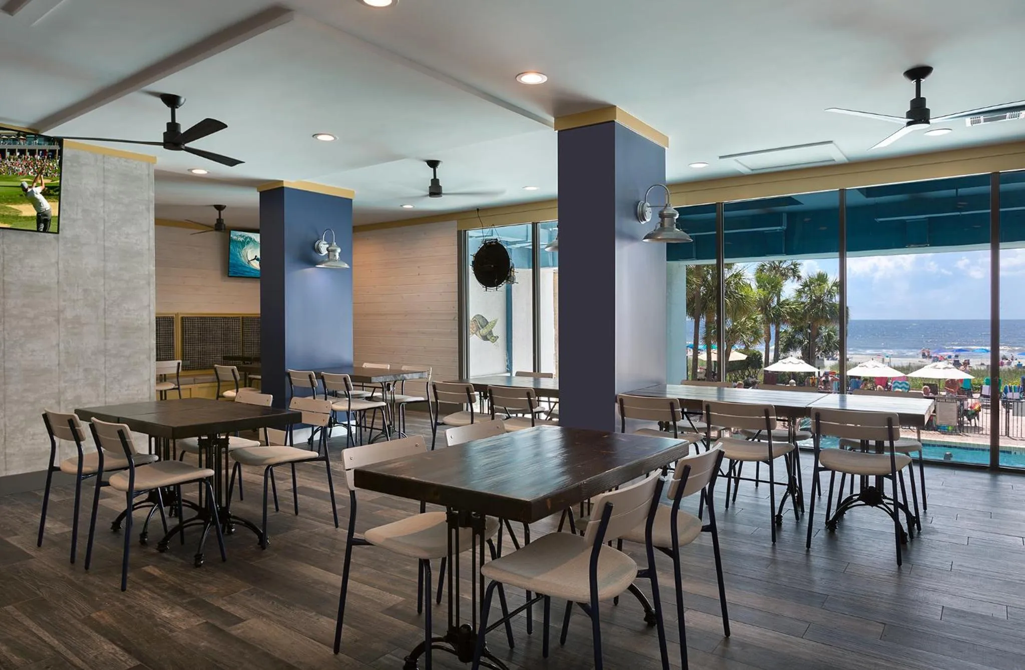 Food and drinks in Breakers Resort Hotel