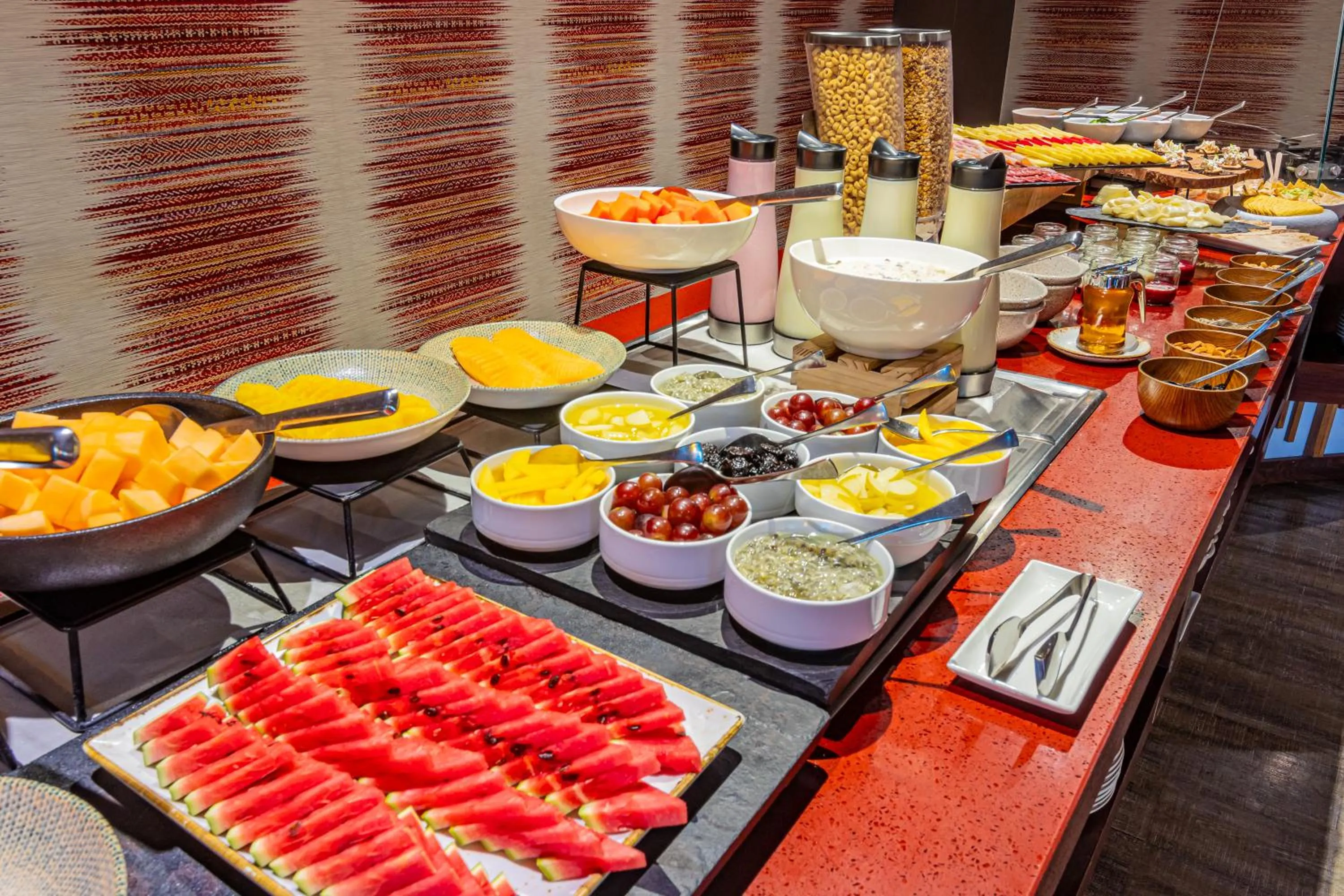 Buffet breakfast in Sonesta Hotel Bogotá