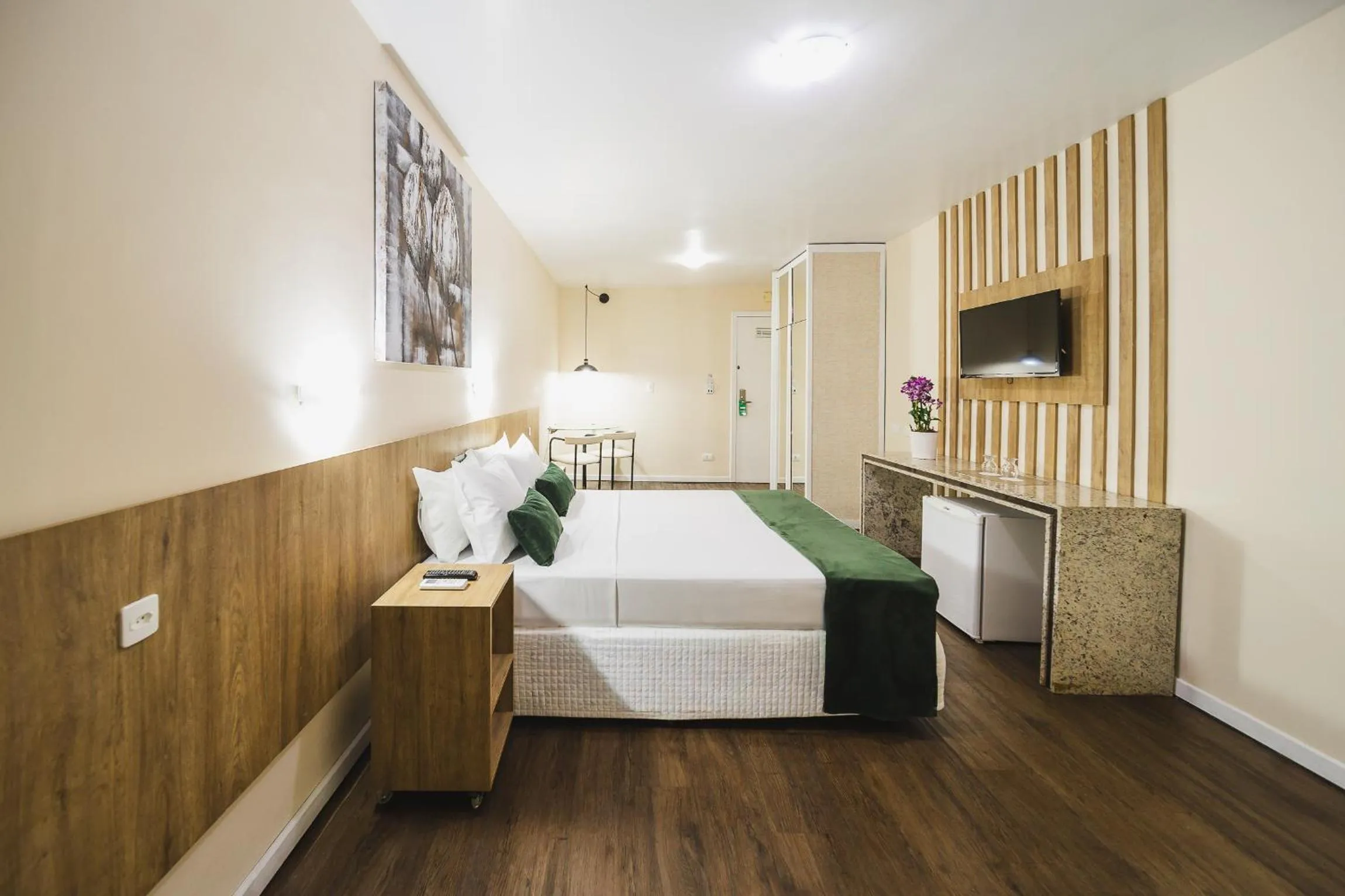 Bed in Hotel Nacional Inn Curitiba Torres