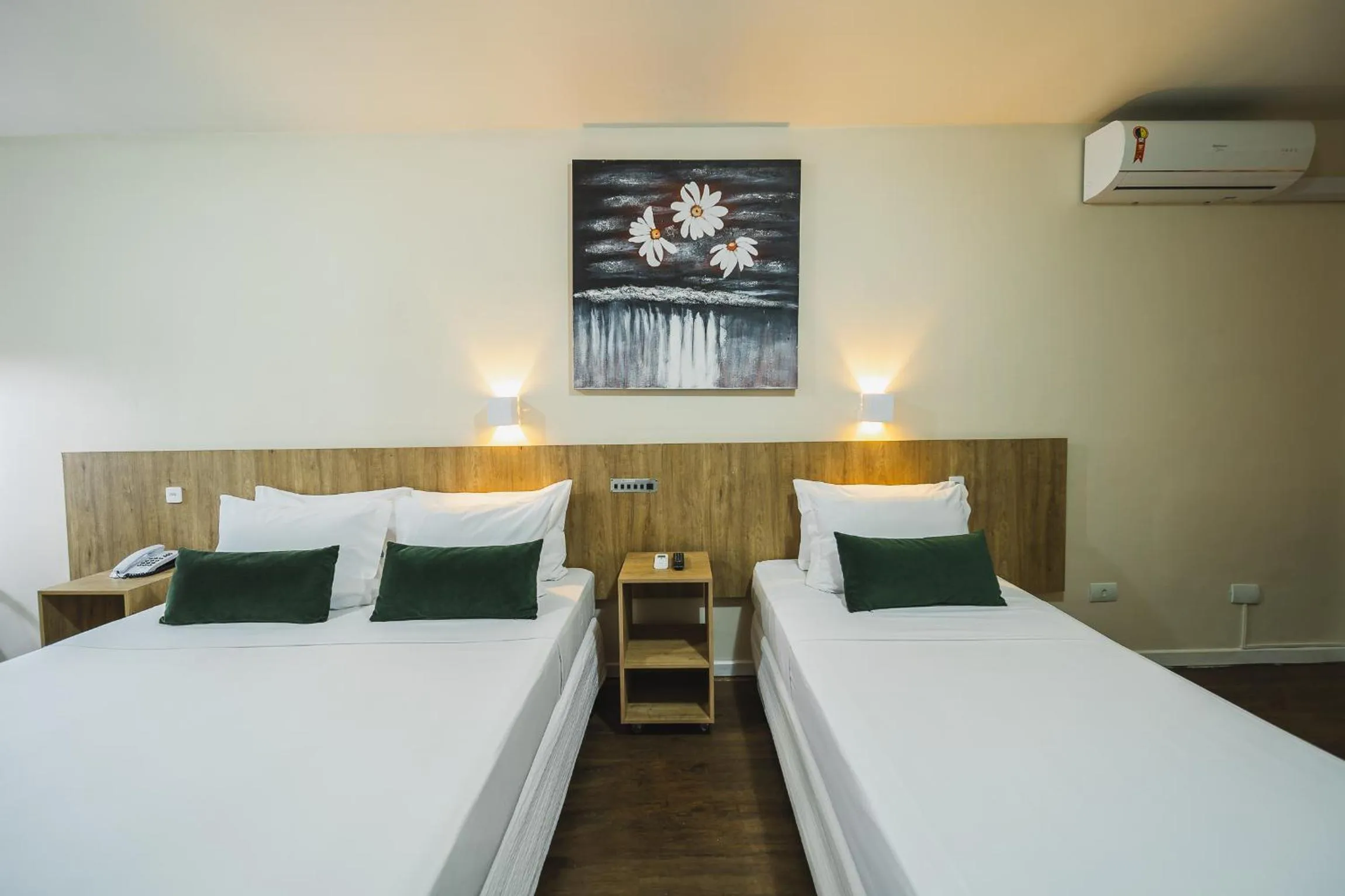 Bed in Hotel Nacional Inn Curitiba Torres