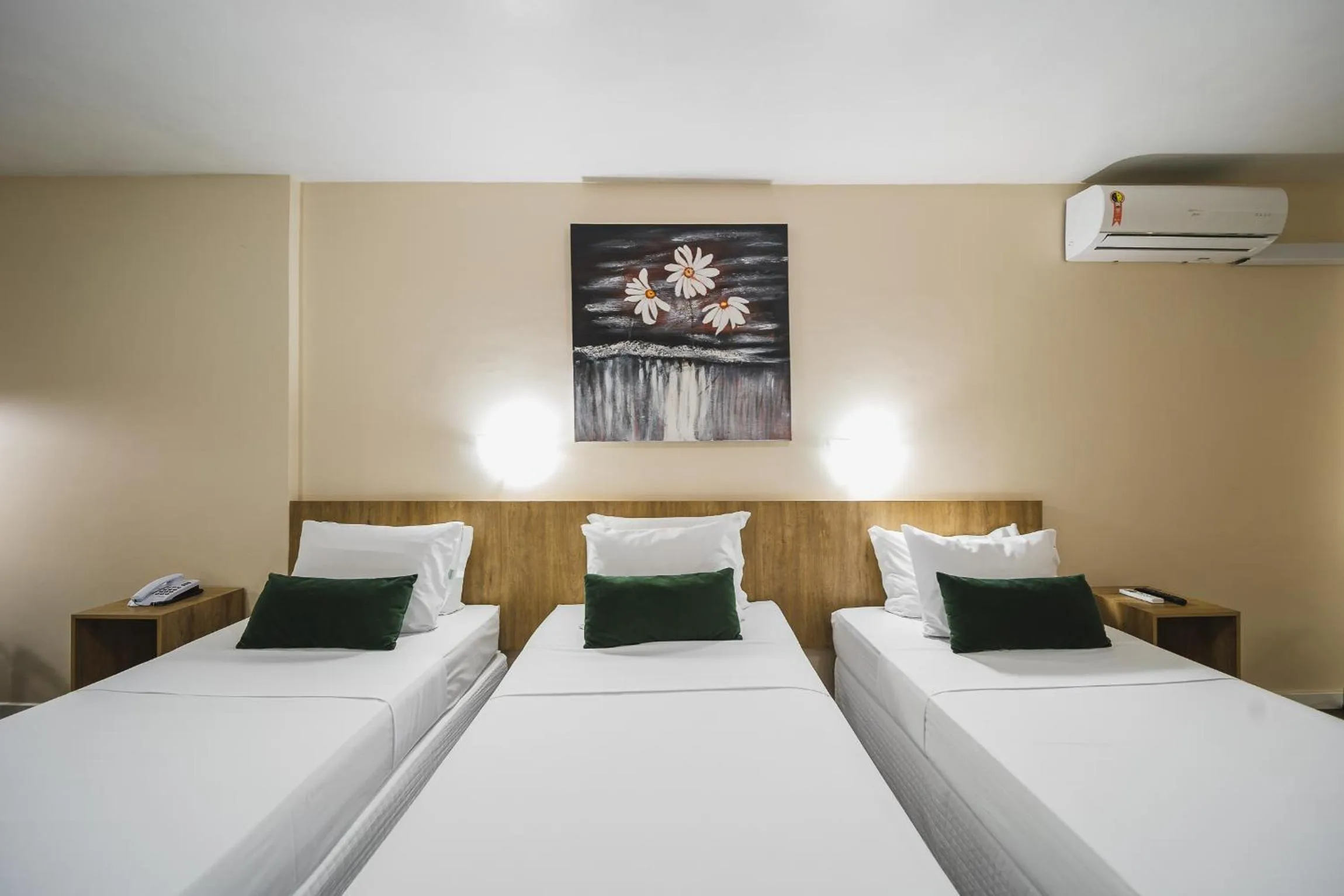 Bed in Hotel Nacional Inn Curitiba Torres