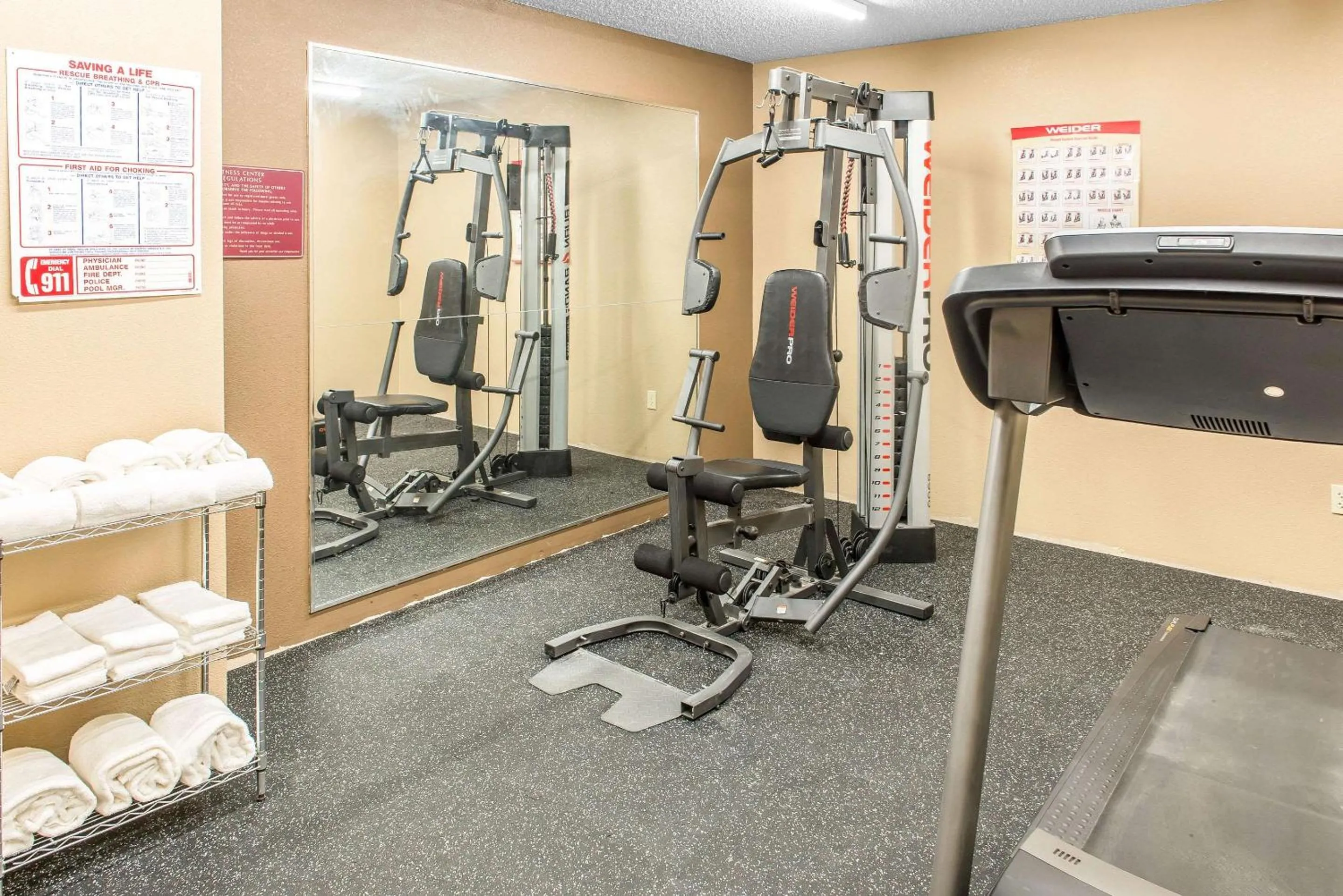 Fitness centre/facilities in Quality Inn & Suites Columbus West - Hilliard