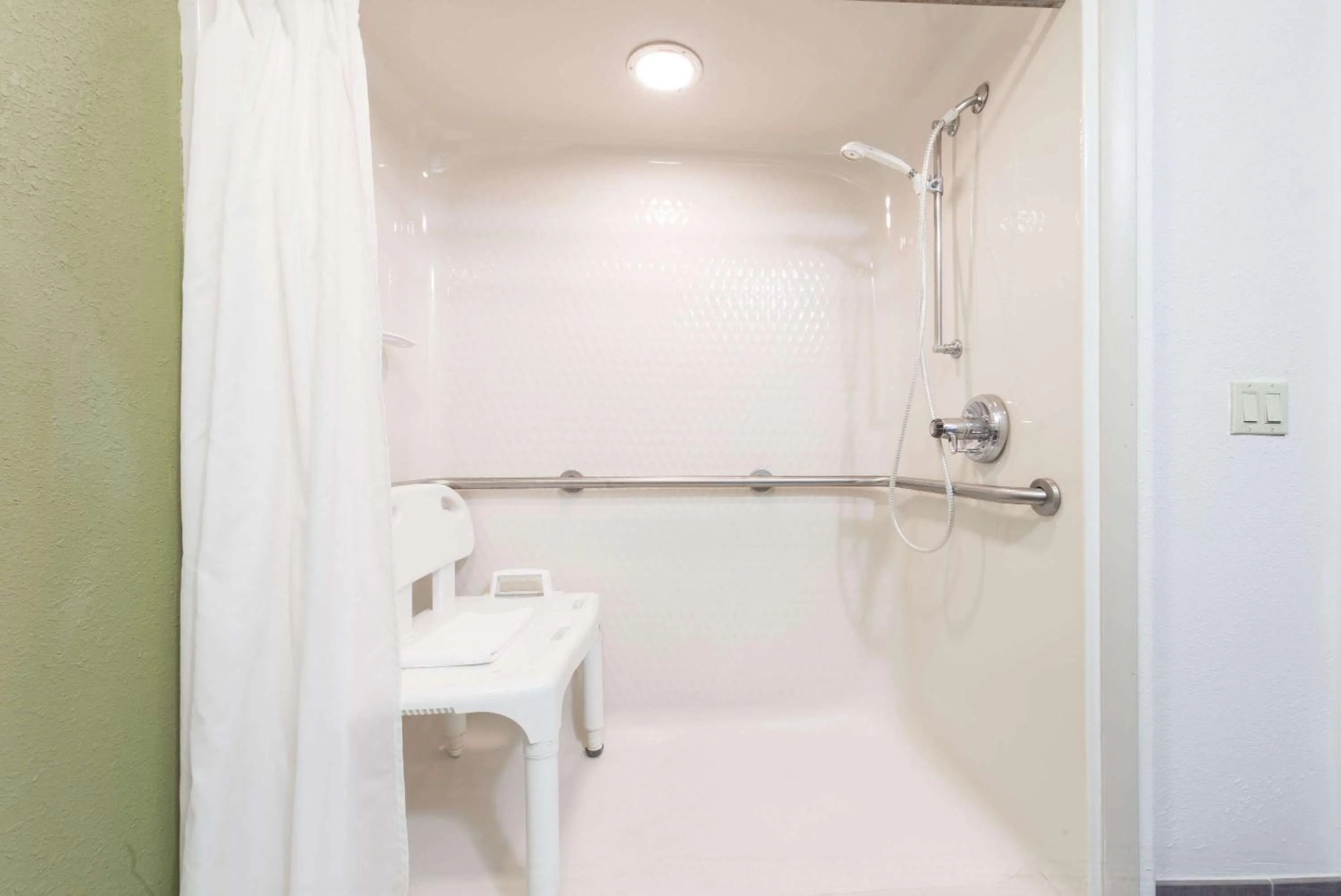 Shower in Baymont by Wyndham Pueblo
