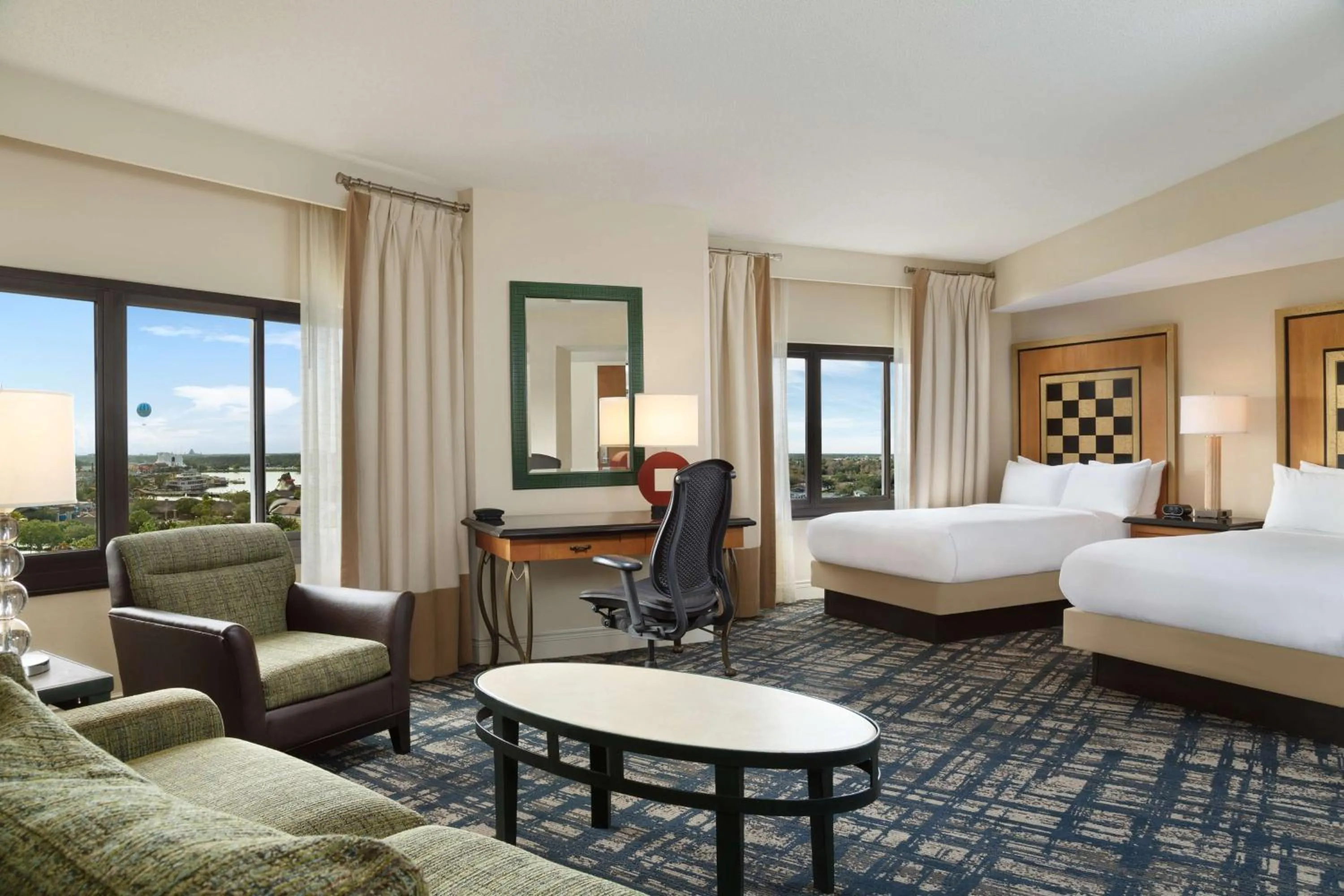 Bedroom, Bed in Hilton Orlando Lake Buena Vista - Disney Springs™ Area