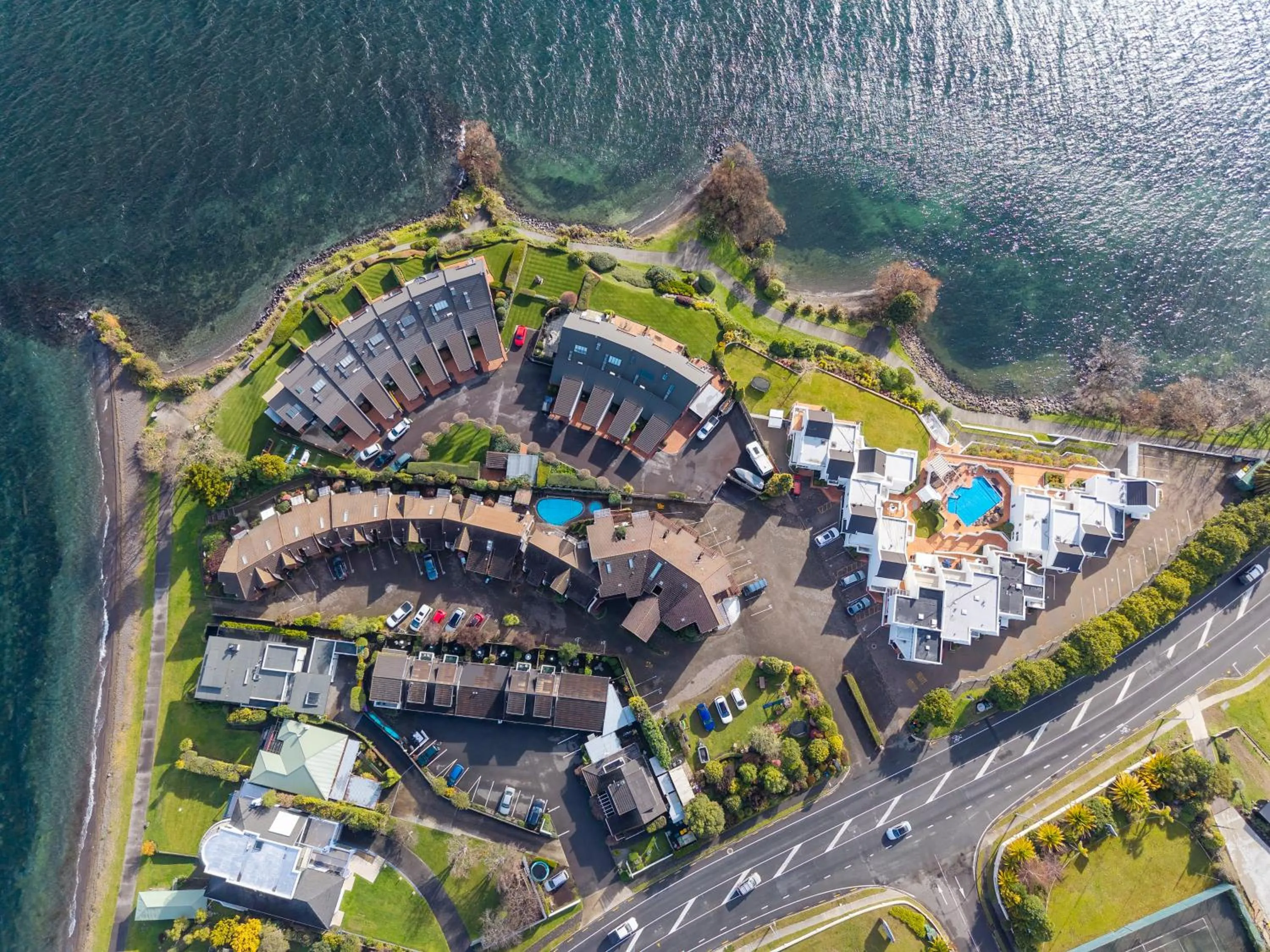 Property building in Cottage Mews Motel