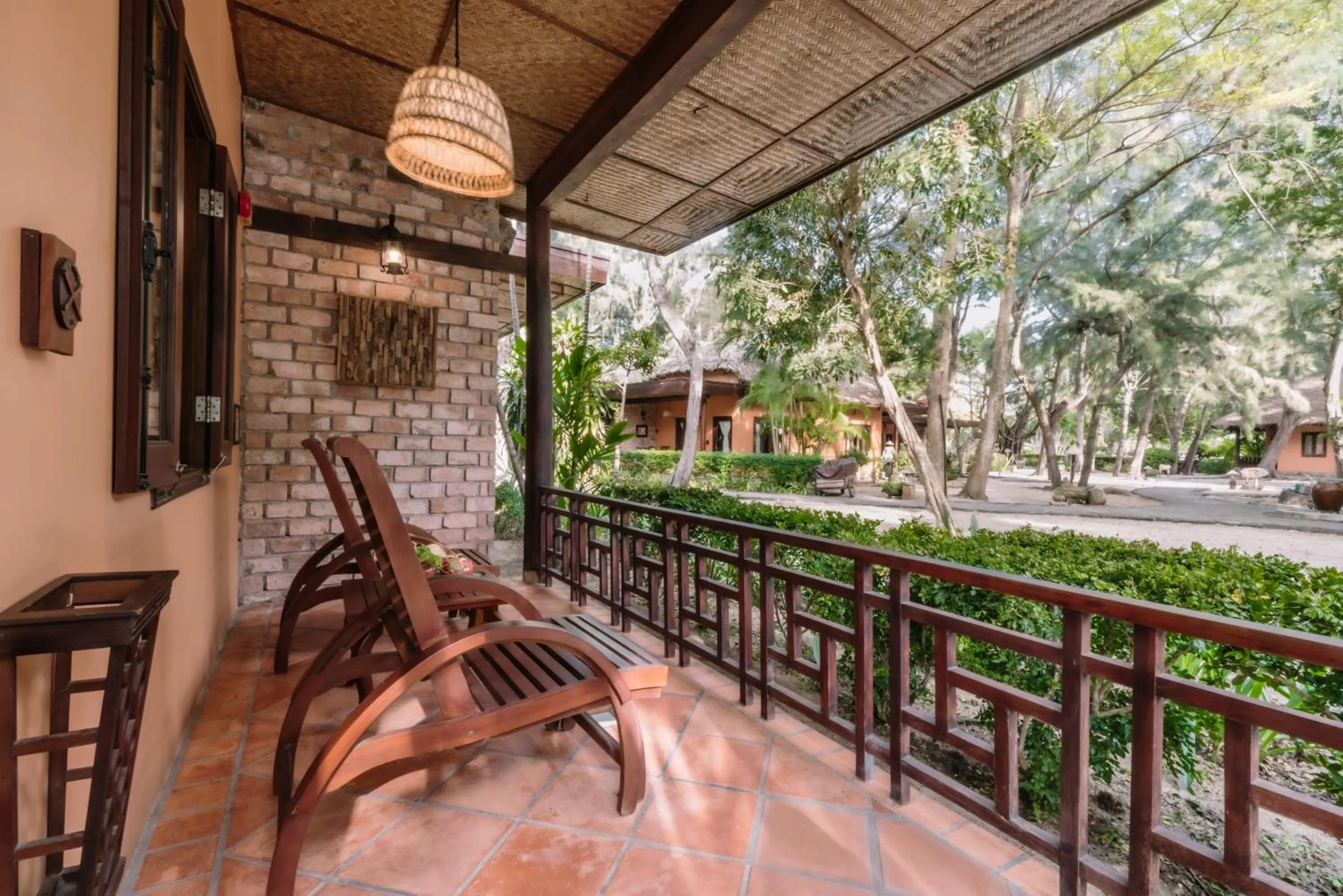 Balcony/Terrace in Ho Tram Beach Boutique Resort & Spa