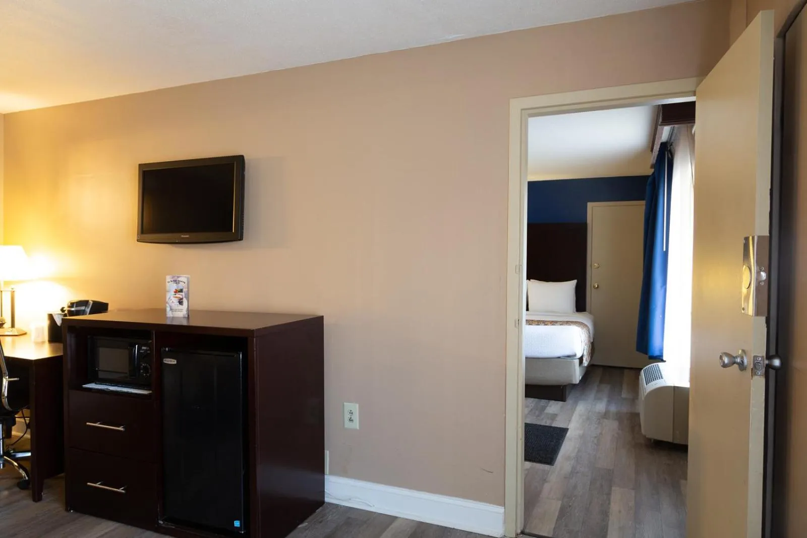 Bed in Hotel Pentagon