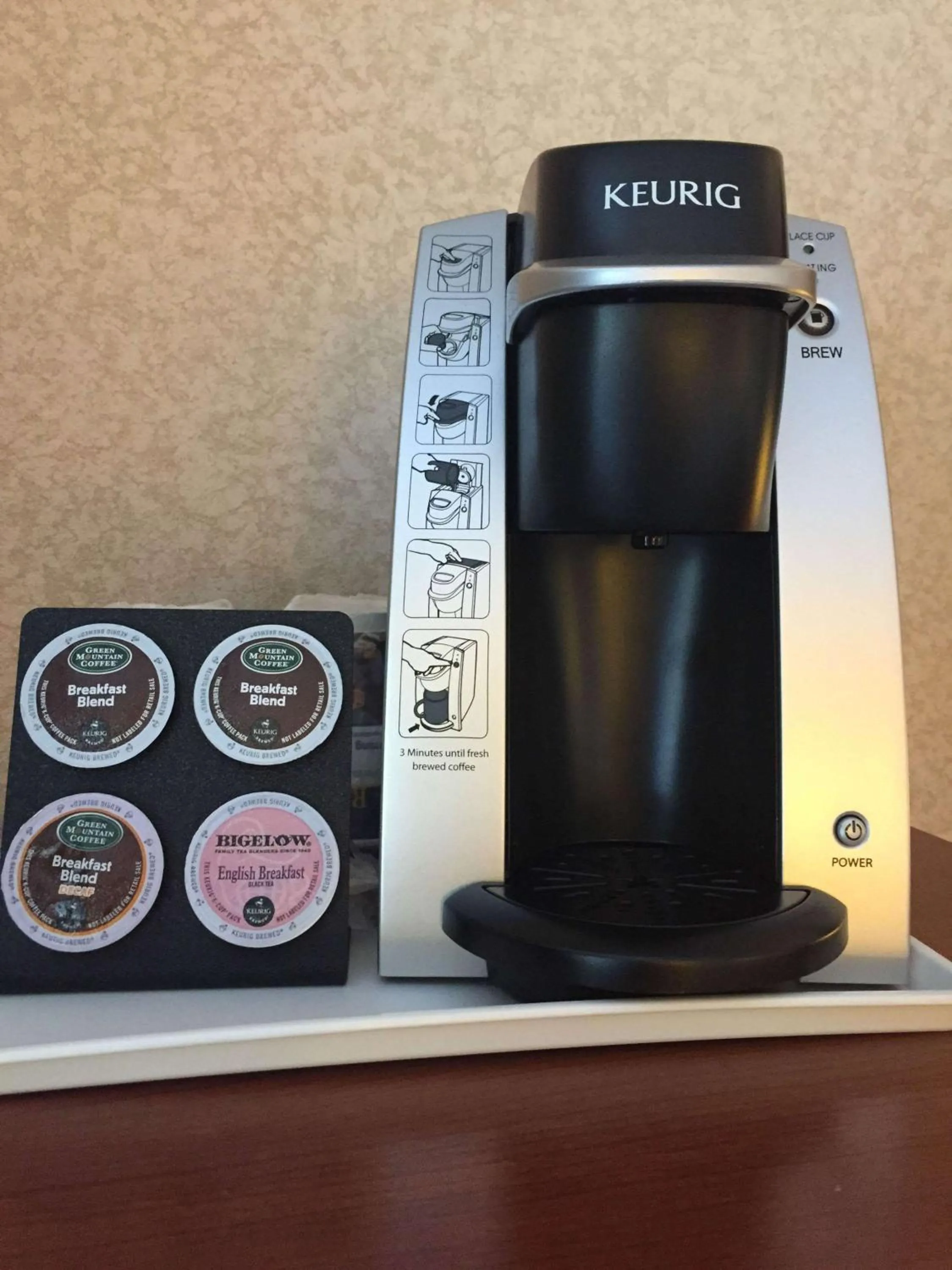 Coffee/tea facilities in Hotel Pentagon