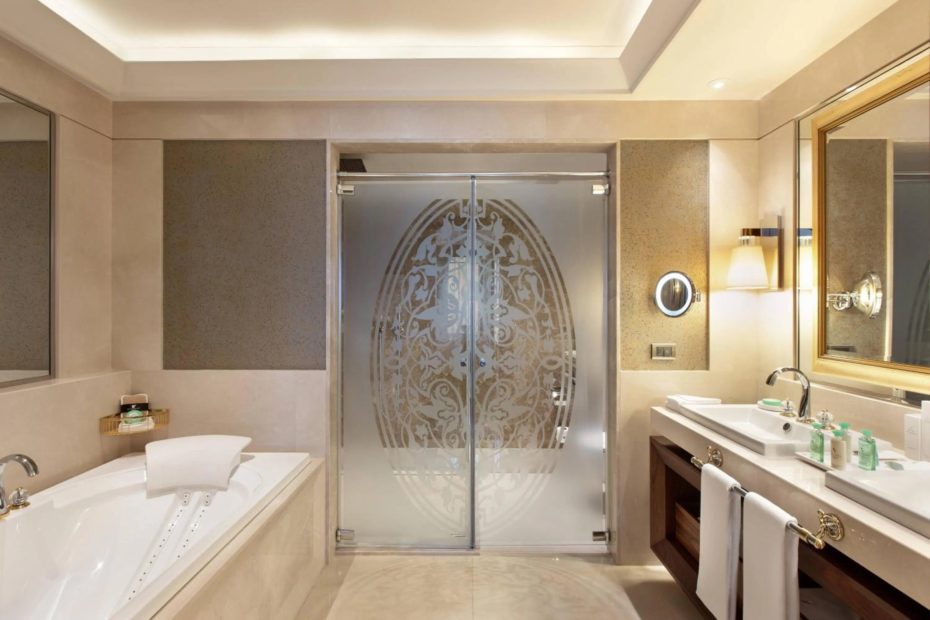 Bathroom, Bed in JW Marriott Hotel Ankara