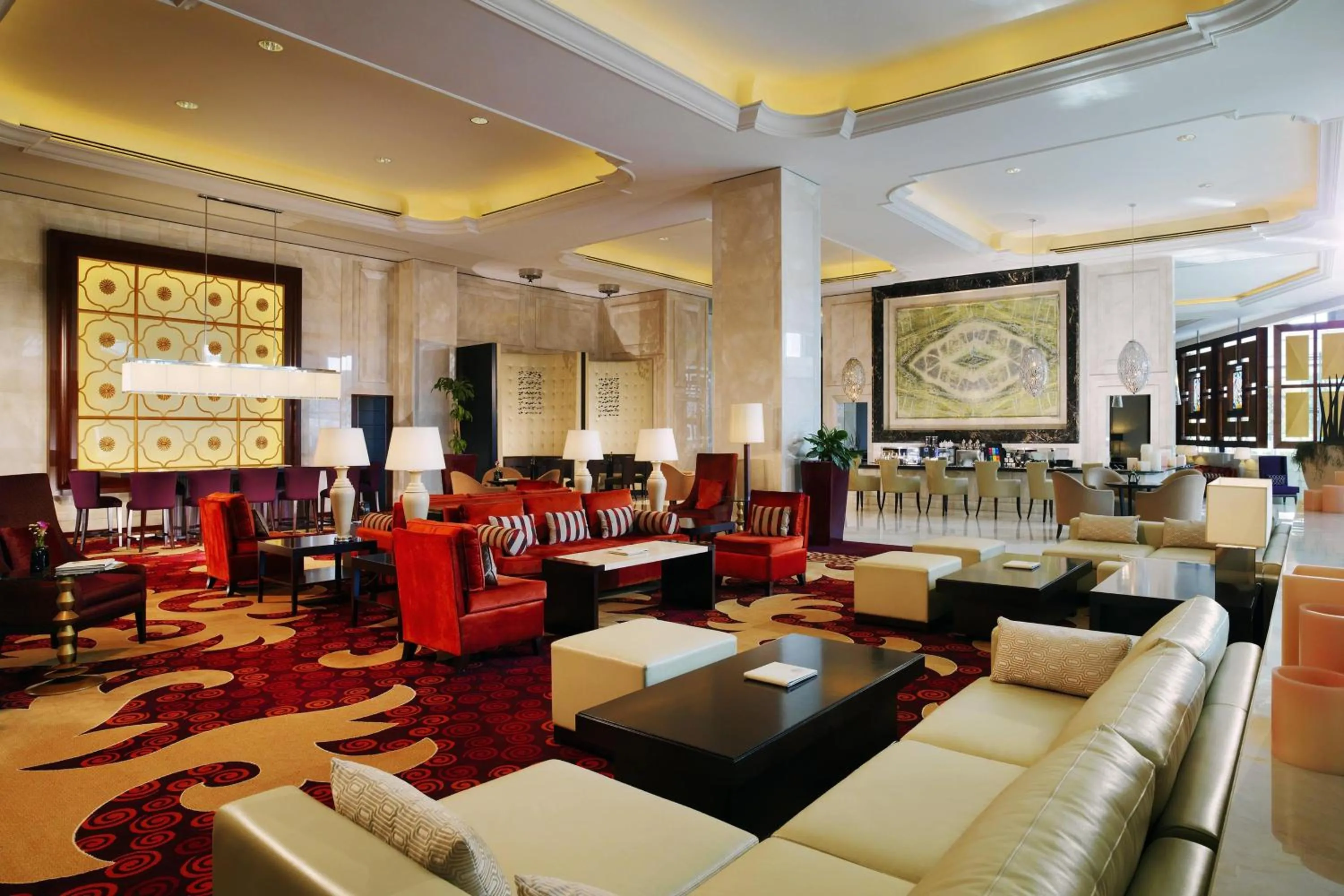 Lounge or bar in JW Marriott Hotel Ankara