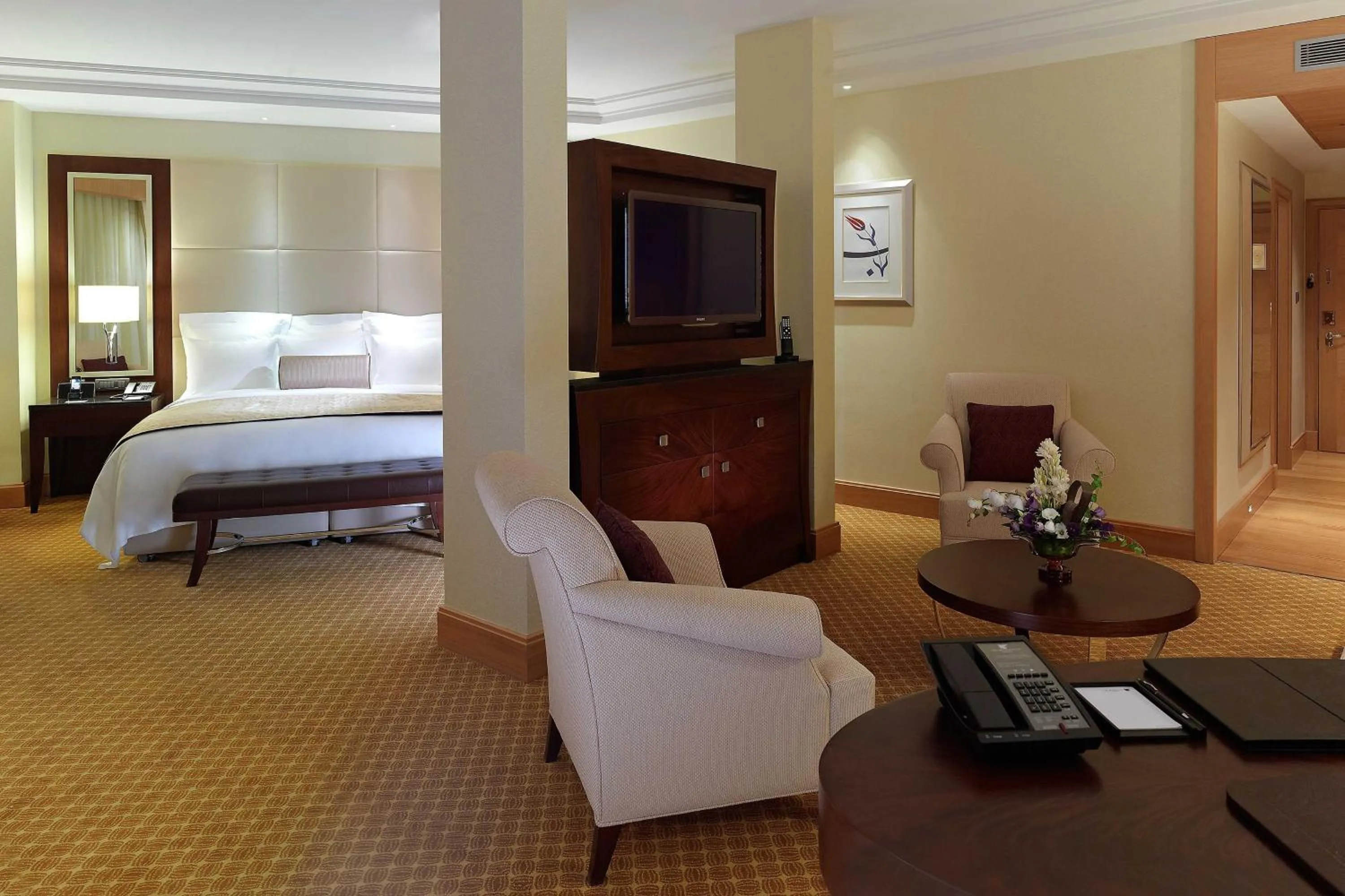 Photo of the whole room, Bed in JW Marriott Hotel Ankara