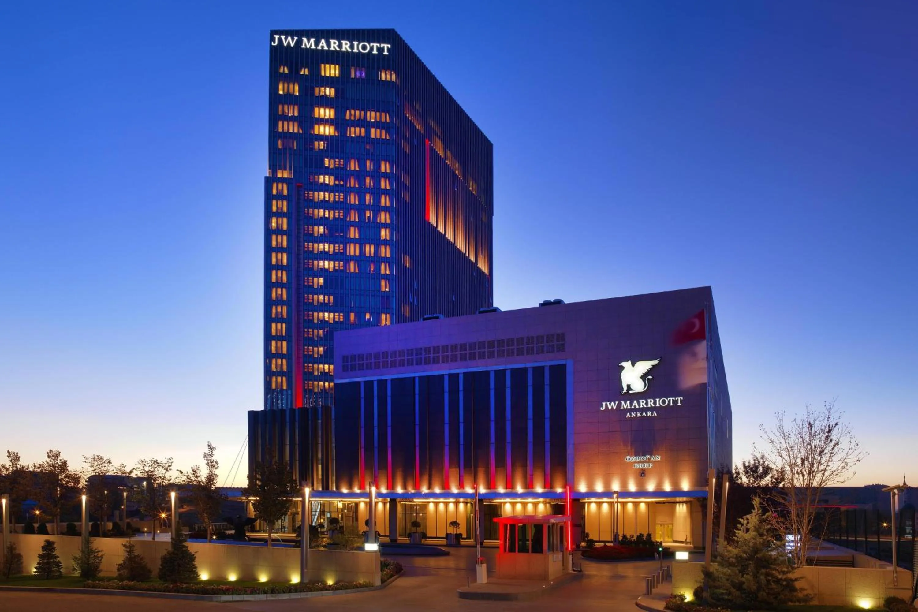 Property building in JW Marriott Hotel Ankara